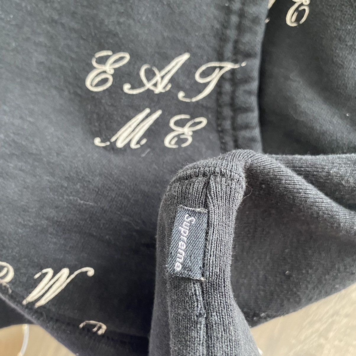 Supreme Supreme Eat Me Hoodie Black Size US L / EU 52-54 / 3 - 4 Thumbnail