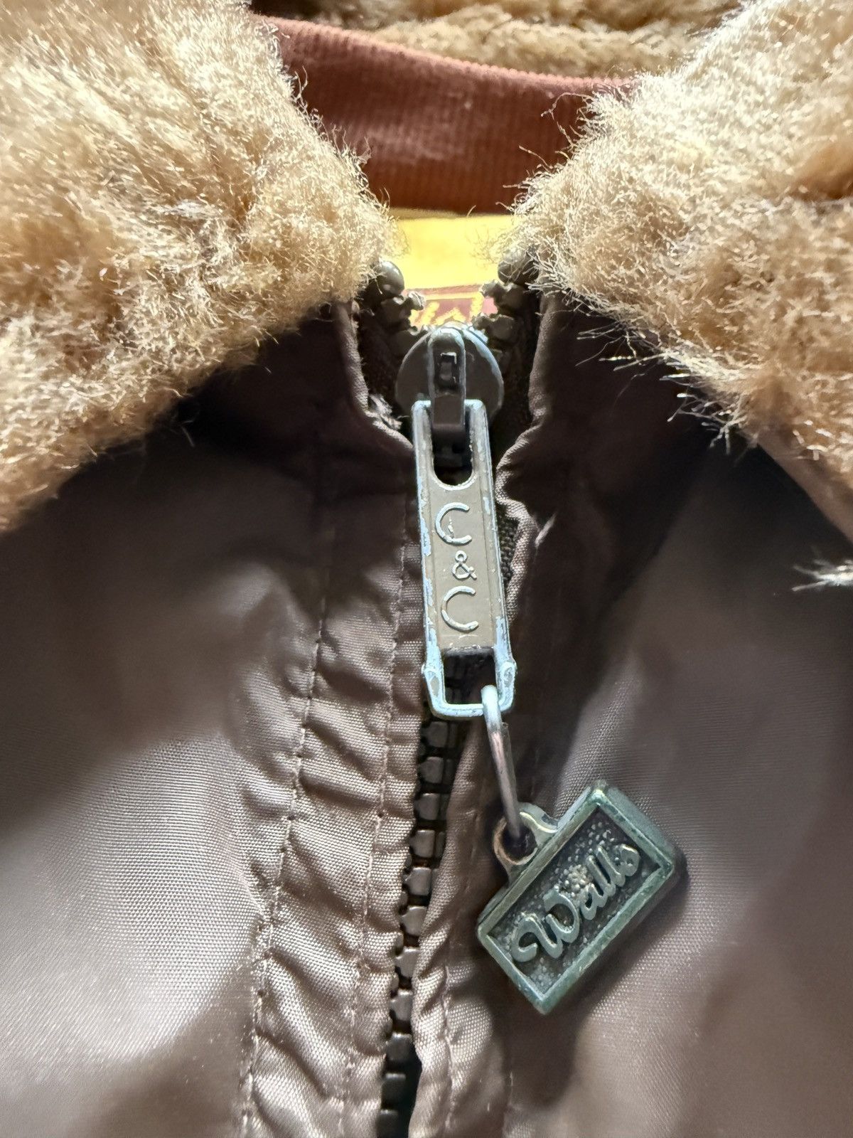 Vintage Vintage Walls Down Quilted Faux Fur Collar Puffer Coat Size US L / EU 52-54 / 3 - 6 Thumbnail