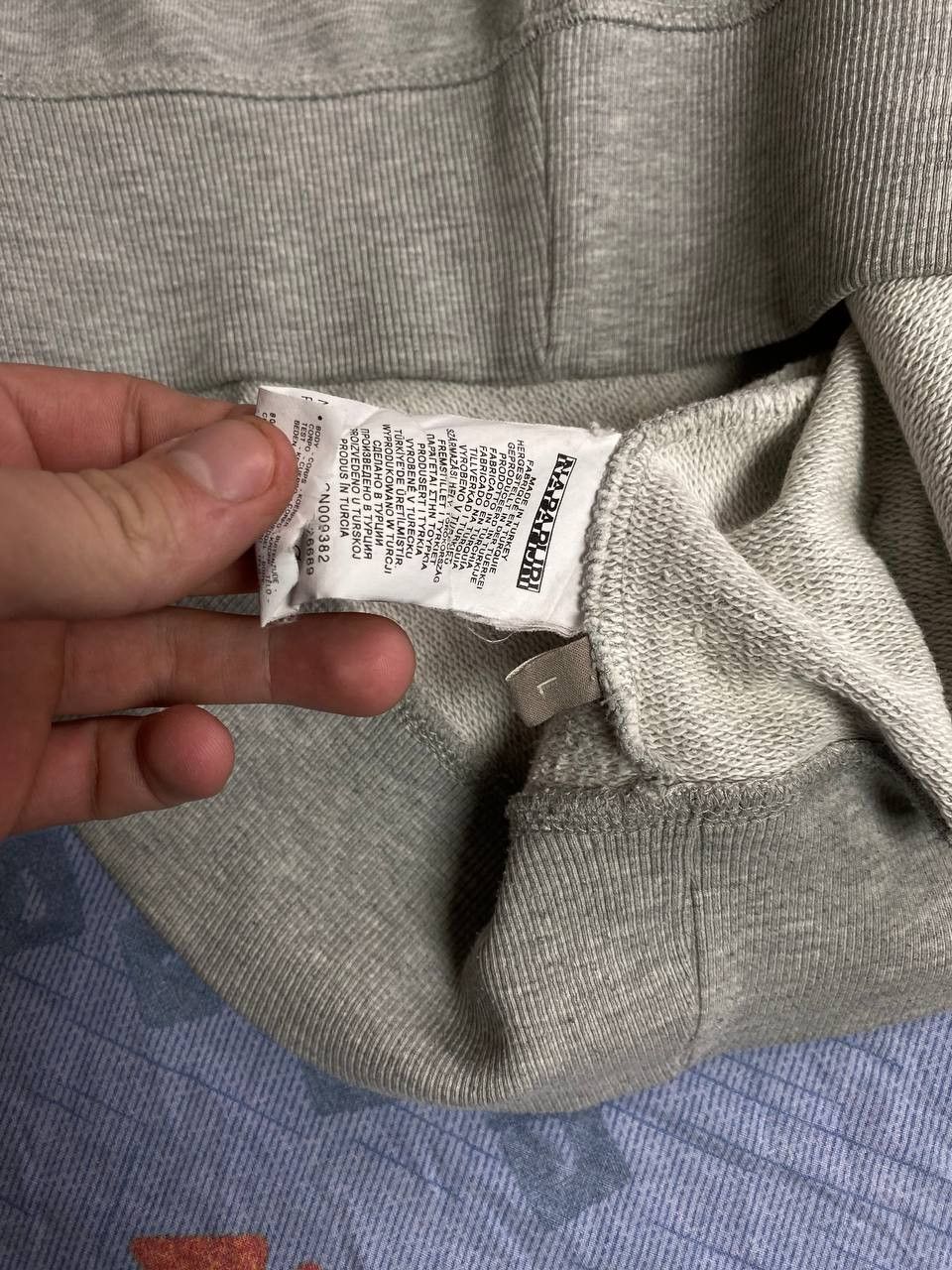 Napapijri Napapijiri vintage wool zip hoodie Size US L / EU 52-54 / 3 - 12 Thumbnail