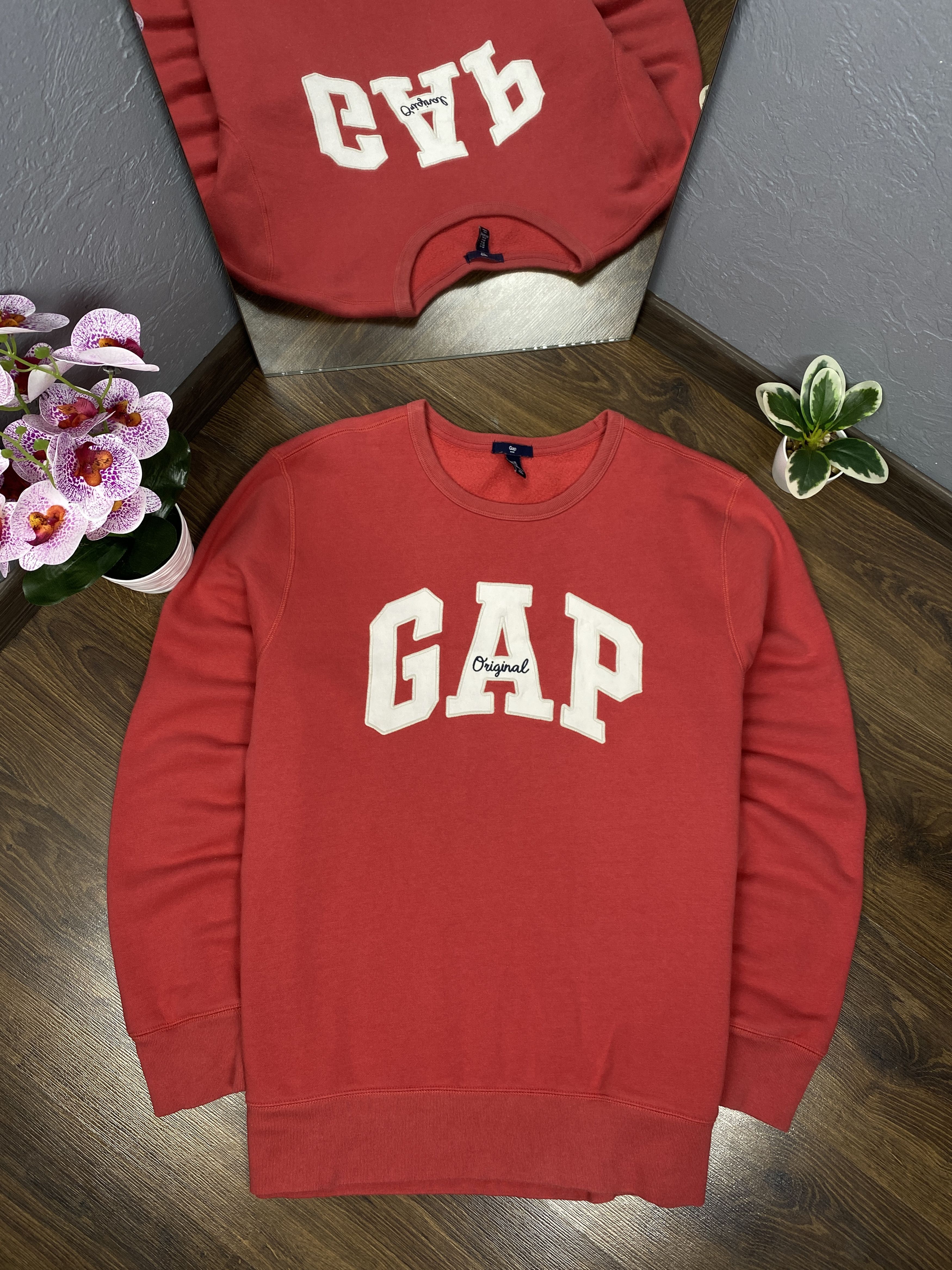 Gap × Vintage Gap vintage big logo sweatshirt Size US XL / EU 56 / 4 - 1 Thumbnail