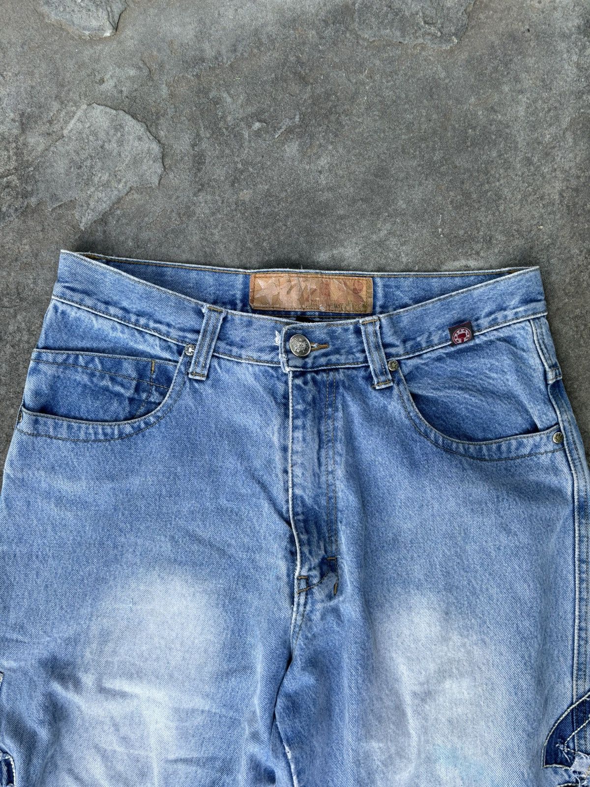 Vintage Vintage Jnco Style 48 Star Embroidered Jeans Y2K Size US 31 - 5 Thumbnail