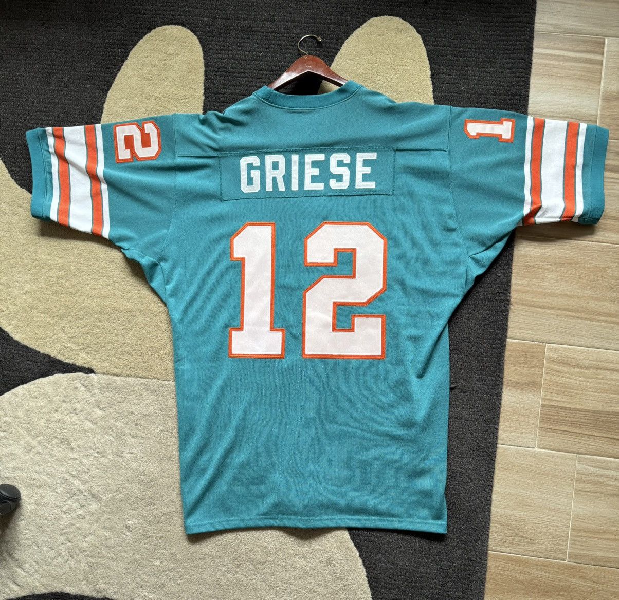 Mitchell & Ness Vintage Miami Dolphins knit jersey. Size US L / EU 52-54 / 3 - 1 Thumbnail