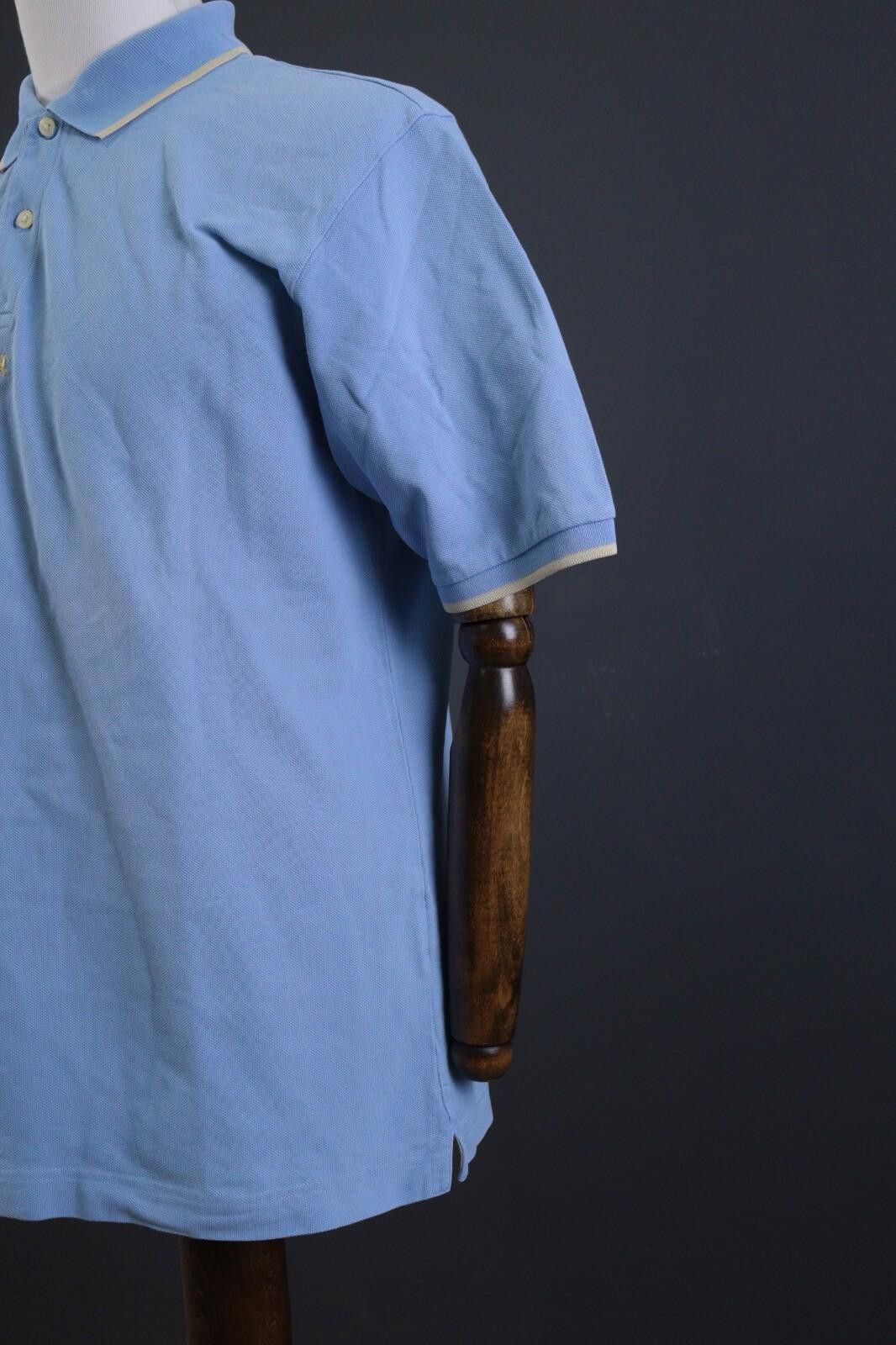La Martina La Martina Blue Solid Summer Polo Shirt Size 3XL XXXL 2XL Size US XXL / EU 58 / 5 - 6 Thumbnail