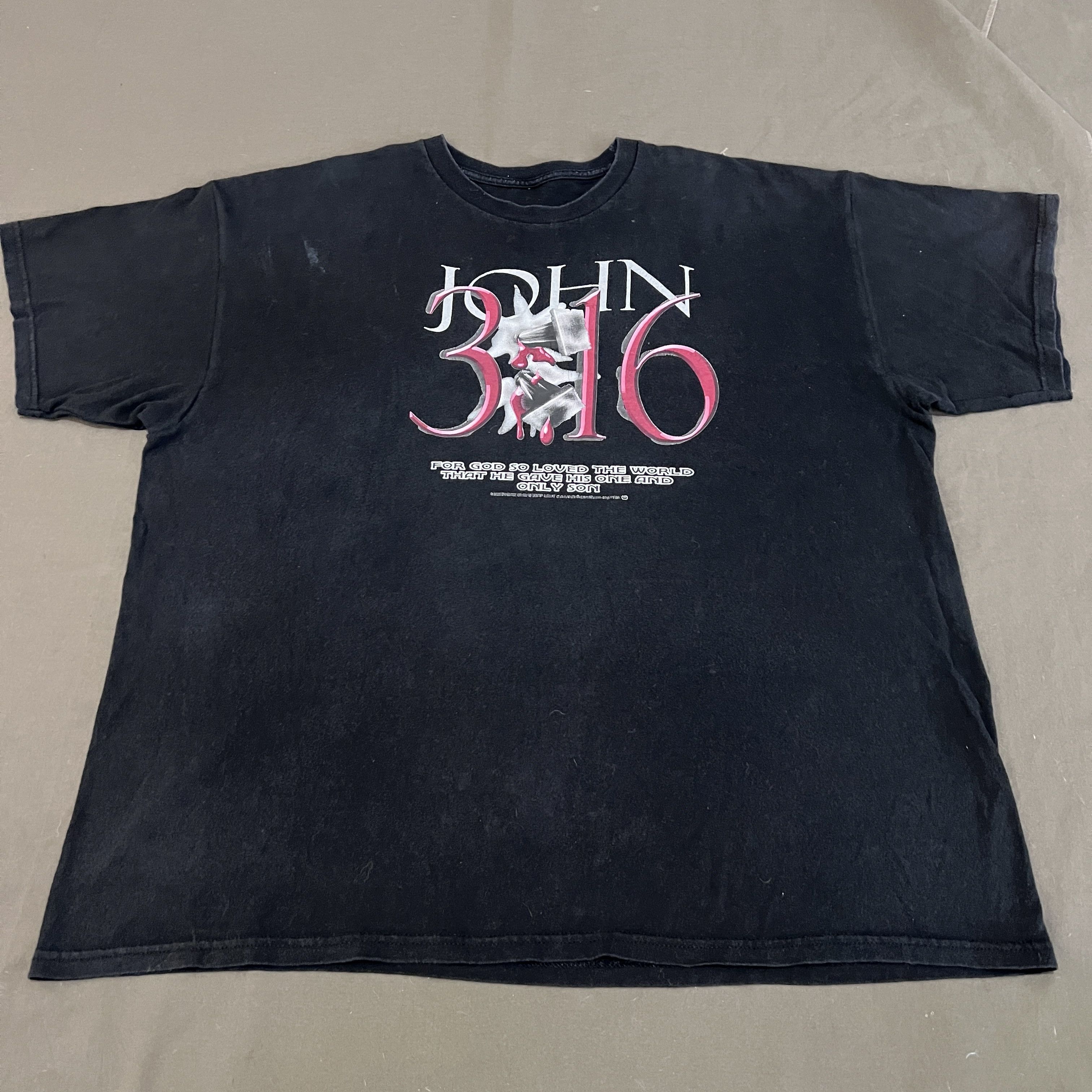 Vintage Vintage Y2K Bible Holy God Jesus Tee 2XL Living Epistles Size US XXL / EU 58 / 5 - 2 Thumbnail