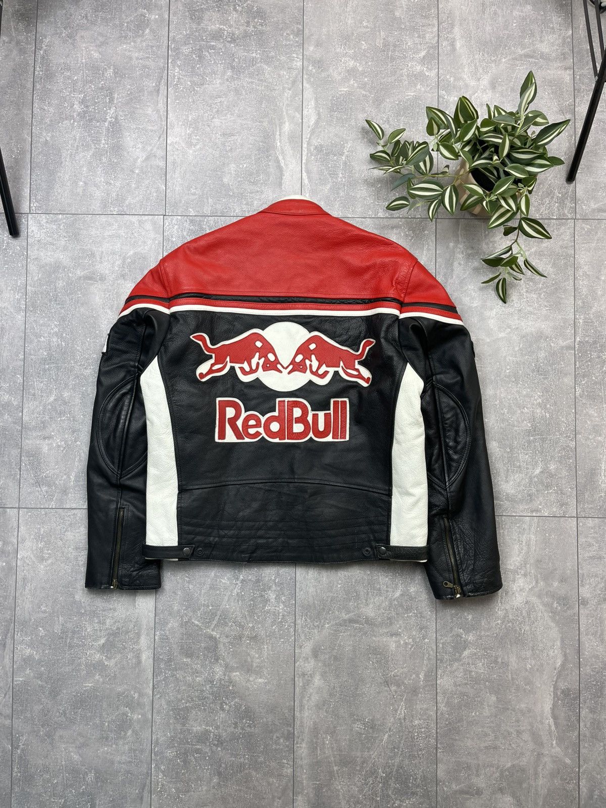 Vintage Red Bull Sponsored Racing Leather Jacket Size XXL Men’s Size US XXL / EU 58 / 5 - 17 Thumbnail