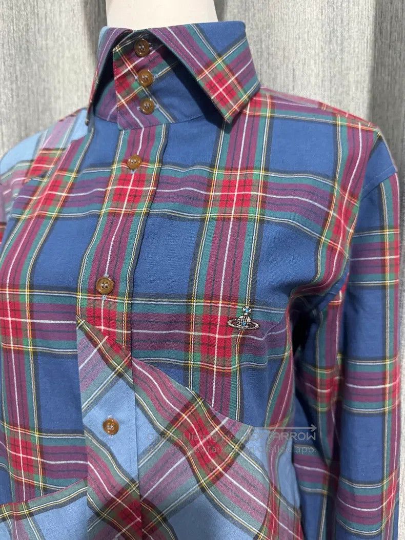 Vivienne Westwood Vivienne Westwood Rare Three Button Patch Shirt Size US S / EU 44-46 / 1 - 3 Thumbnail