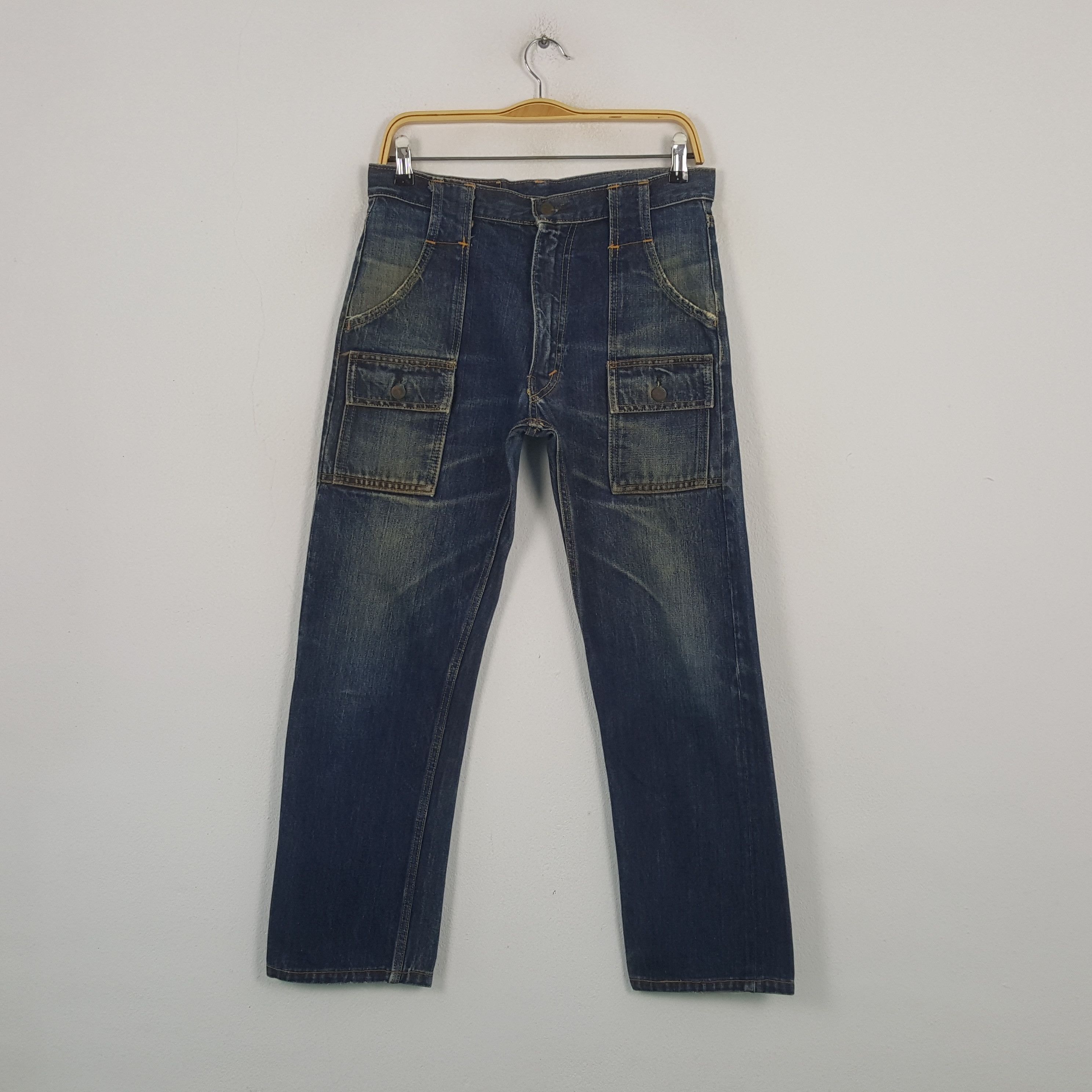 Big John Vintage Big John American Brand Denim Jeans RR17 Size US 31 - 1 Thumbnail