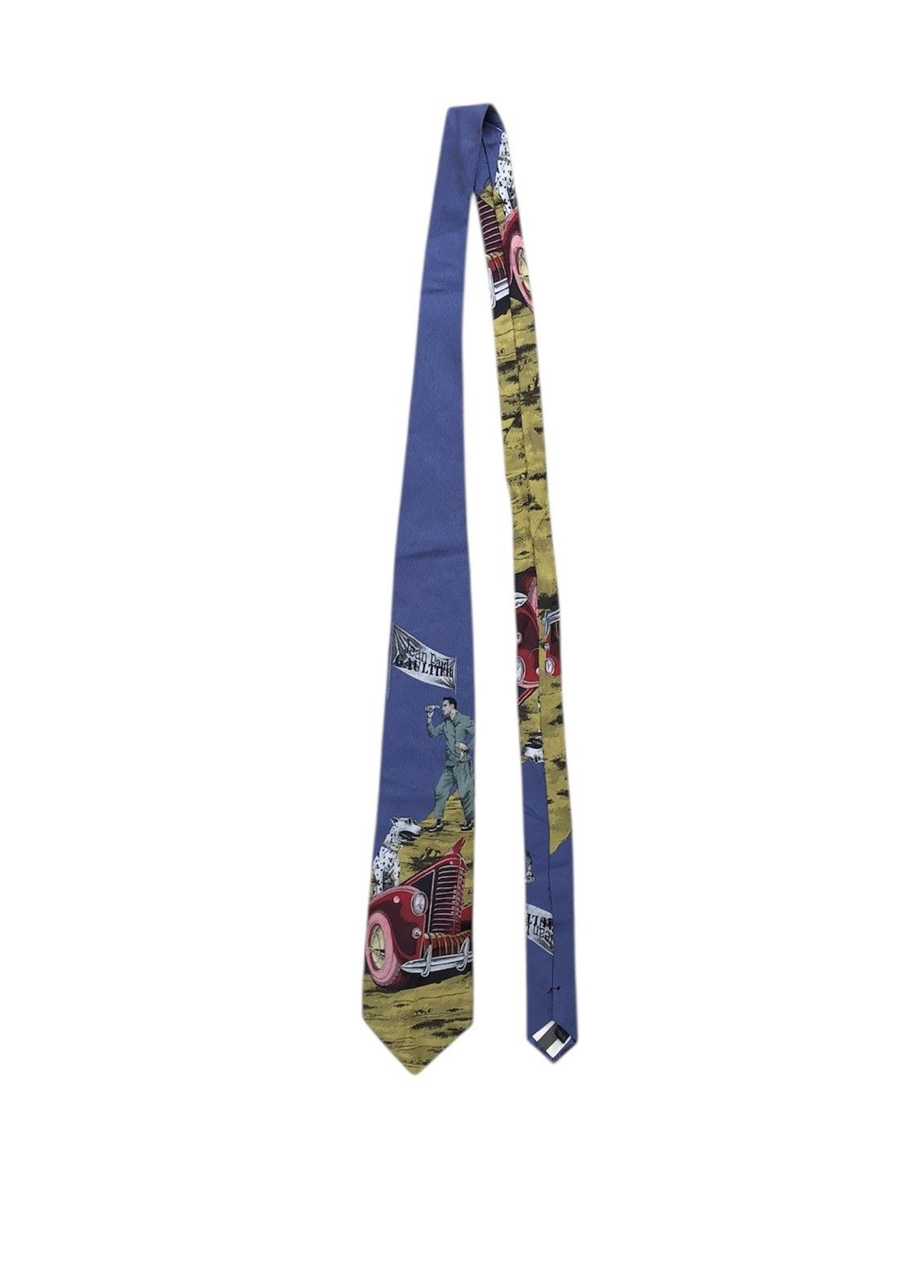 Jean Paul Gaultier Jean Paul Gaultier Iconic Silk Tie Size ONE SIZE - 1 Thumbnail