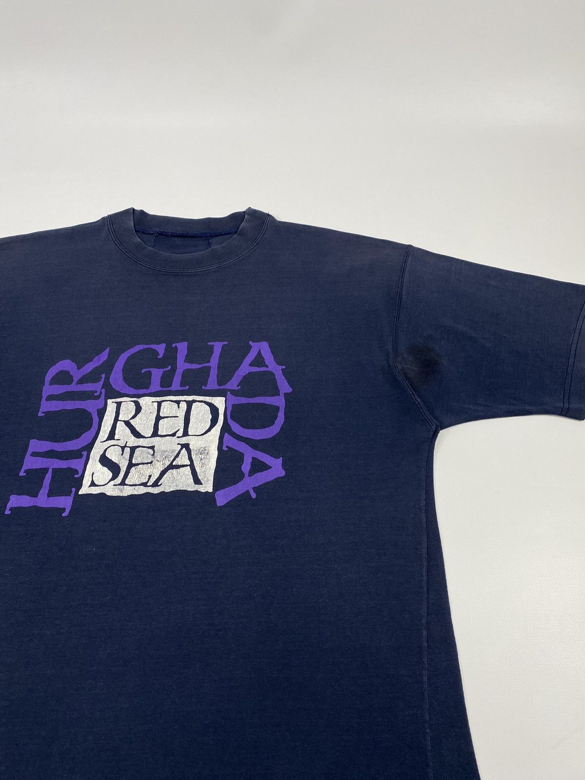 Vintage 🔥LASTDROP🔥 90s Egypt Hurghada Red Sea Vintage Distressed Tee Size US L / EU 52-54 / 3 - 3 Thumbnail