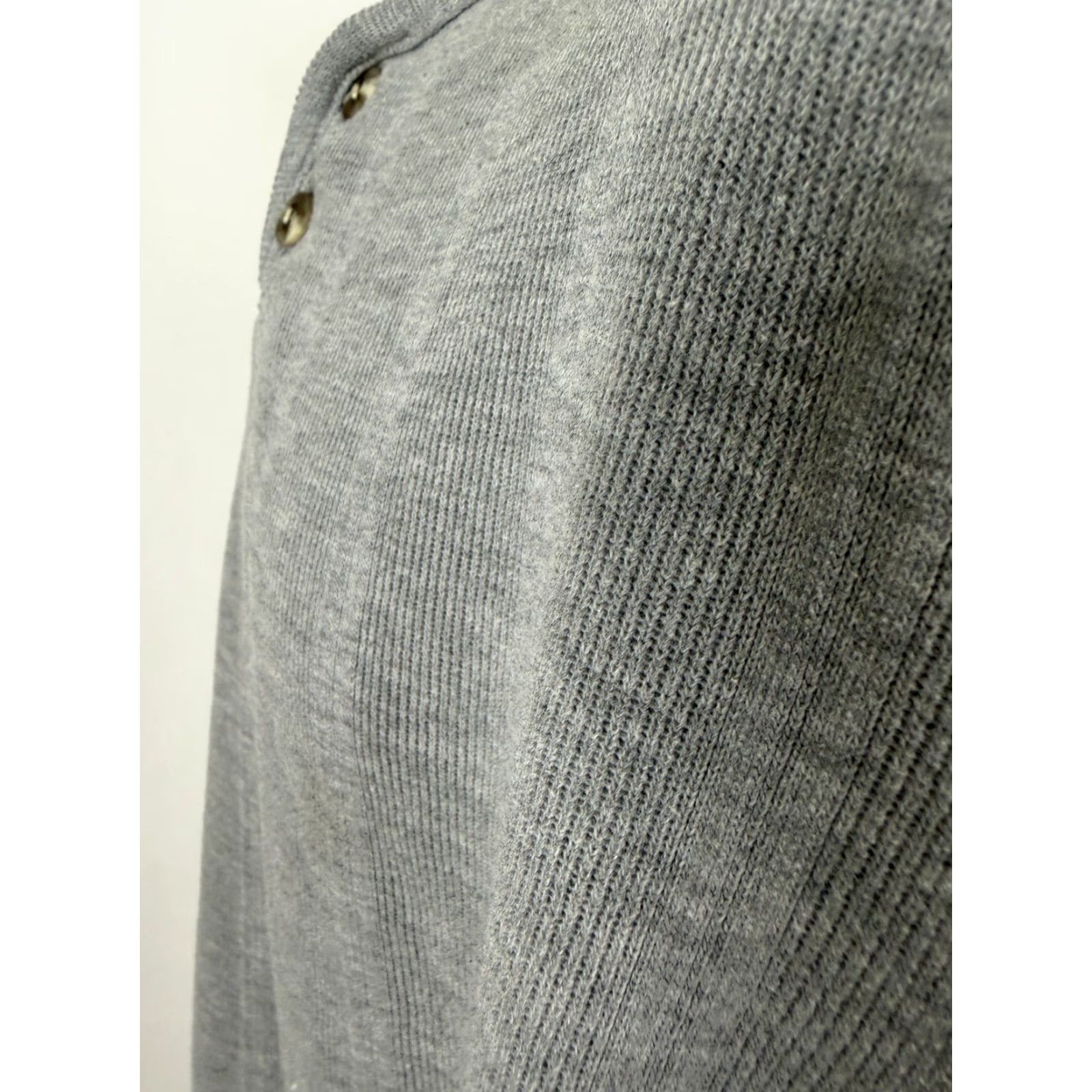 Vintage VINTAGE City Streets Henley Shirt Mens XL Oversized Heavyweight Grunge 90s 50s Bohemian Hippie Hipster Outdoor Gray Size US XL / EU 56 / 4 - 6 Thumbnail