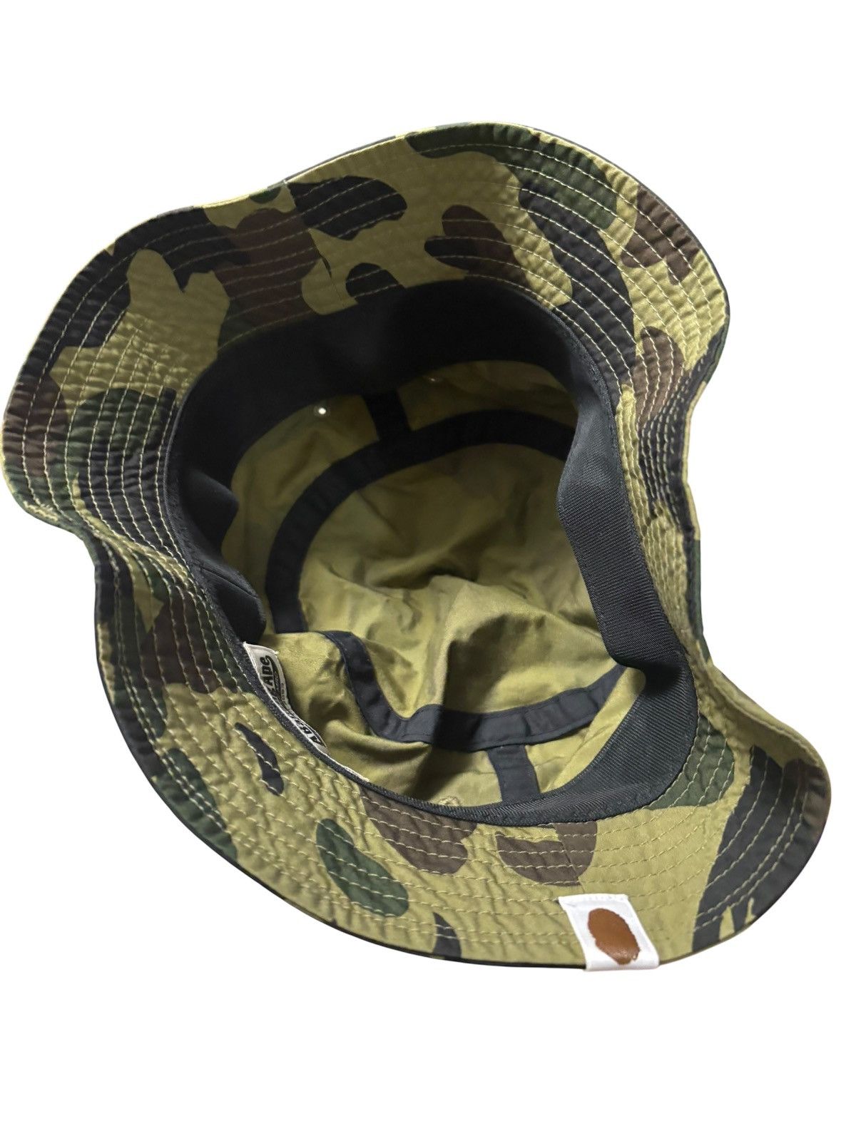 Bape BAPE A Bathing Ape 1st Camo Ape Head One Point Bucket Hat Size ONE SIZE - 6 Thumbnail
