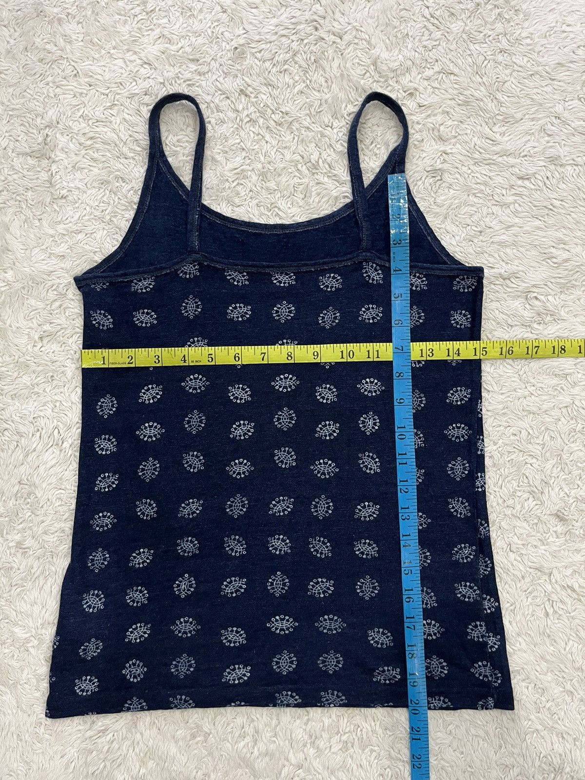 45rpm 45rpm indigo blue dyed tank top Size S / US 4 / IT 40 - 8 Thumbnail