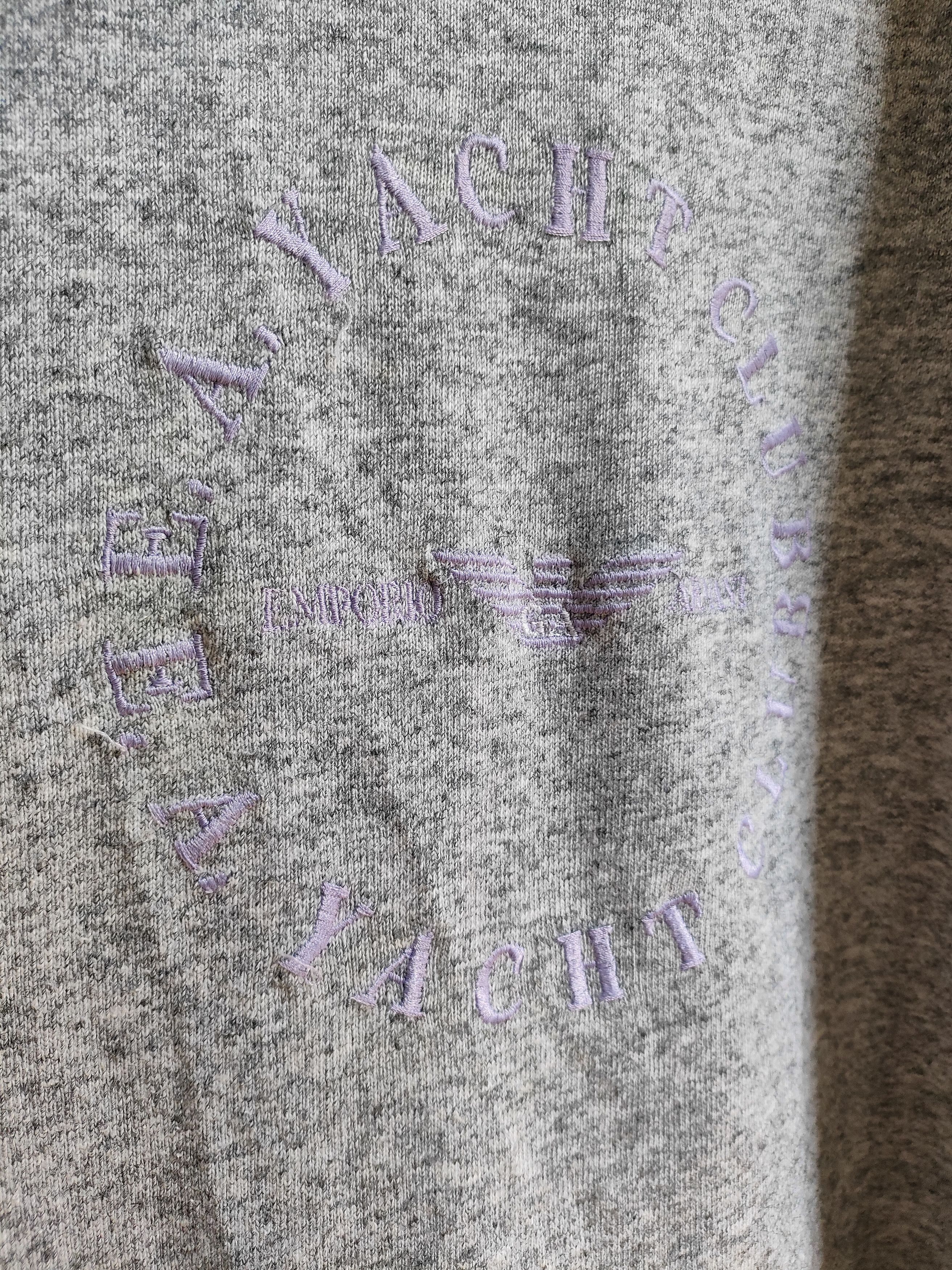 Emporio Armani 80s Vintage Emporio Armani E.A. Yacht Club T-shirt Size US M / EU 48-50 / 2 - 4 Thumbnail