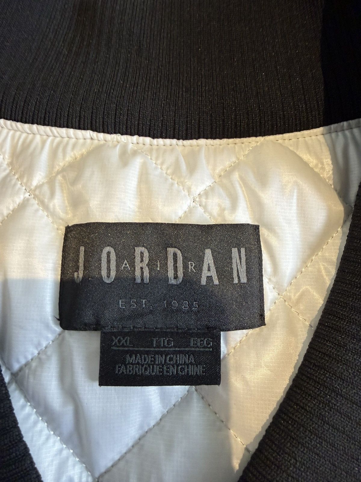 Jordan Brand Jordan LGC AJ11 "Concord" Bomber Jacket Black/White XXL Size US XXL / EU 58 / 5 - 7 Thumbnail