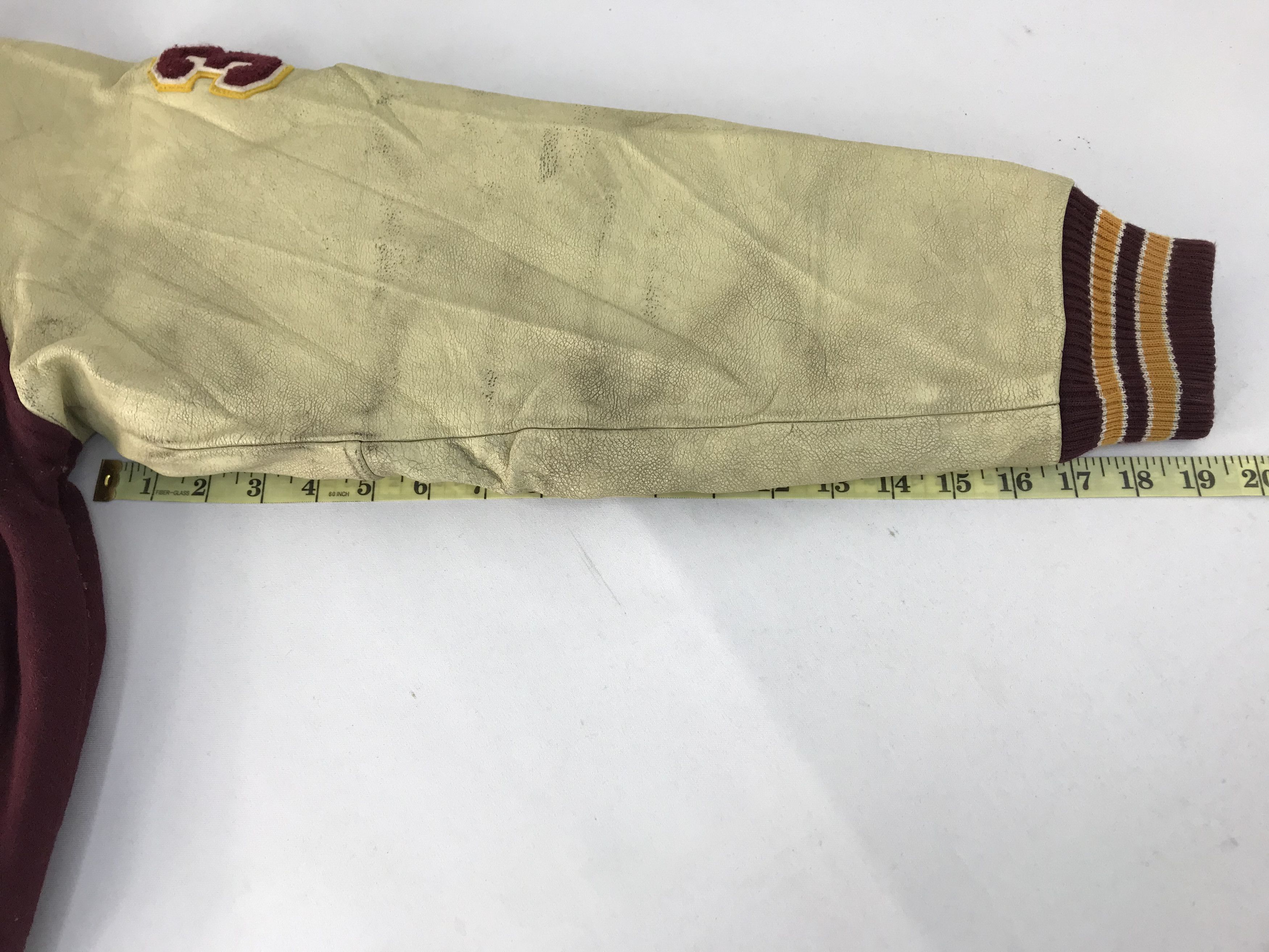 Champion 90s Champion 1919 Varsity Jacket Leather Sleeve Size US L / EU 52-54 / 3 - 14 Thumbnail