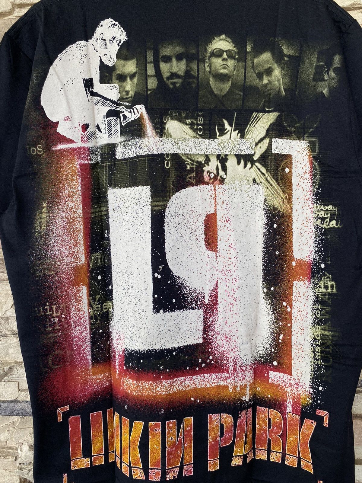 Band Tees Linkin Park Hybrid Theory Band AOP OVP Fullprint Tees Size US L / EU 52-54 / 3 - 16 Thumbnail