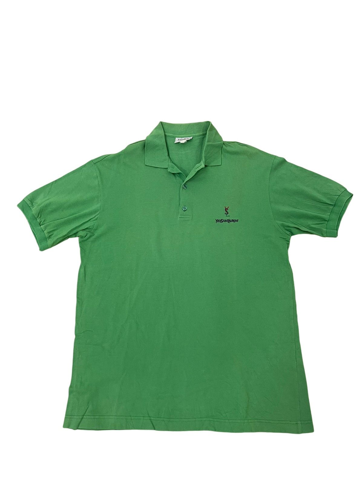 Yves Saint Laurent Vtg Yves Saint Laurent Polo Shirt 6🟩0 Size US L / EU 52-54 / 3 - 2 Thumbnail