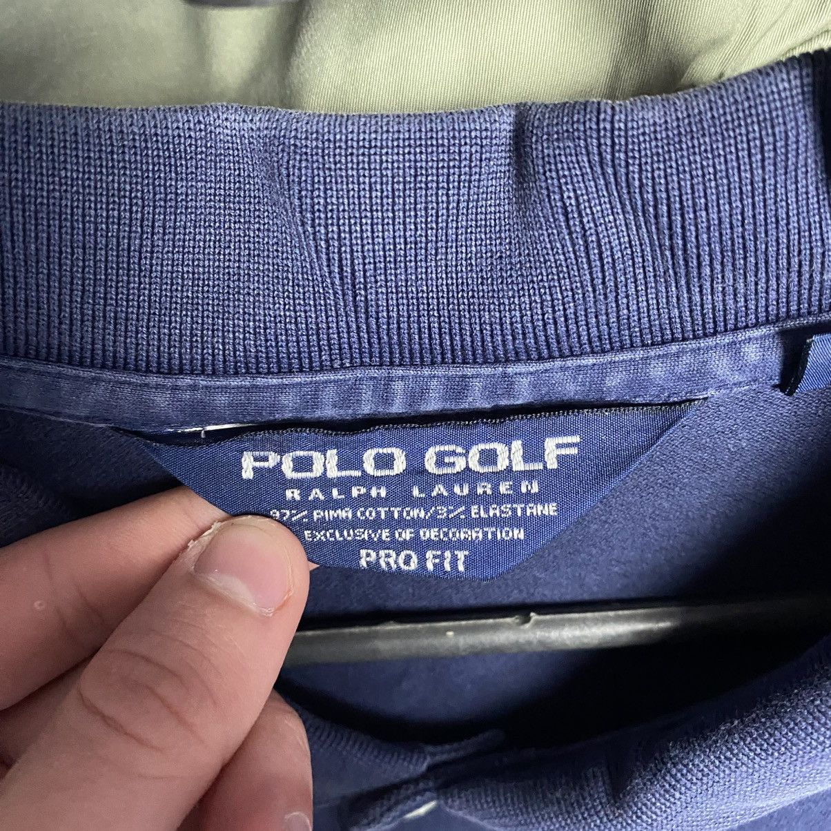 Polo Ralph Lauren Vintage Polo Ralph Lauren Big Pony Golf y2k opium polo Size US XXL / EU 58 / 5 - 5 Thumbnail