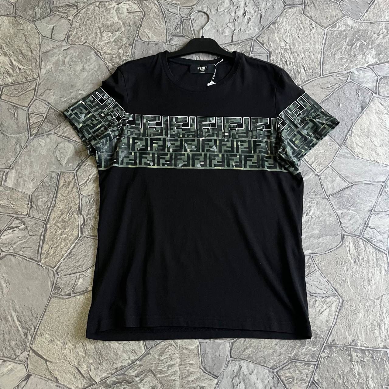 Fendi Fendi T-Shirt monogram Size US S / EU 44-46 / 1 - 1 Thumbnail