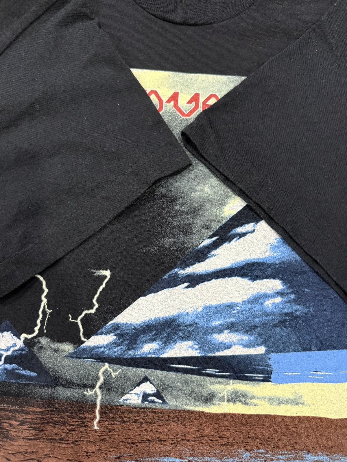 Band Tees × Vintage vintage stratovarius fourth dimension tour tshirt 1995 Size US L / EU 52-54 / 3 - 4 Thumbnail