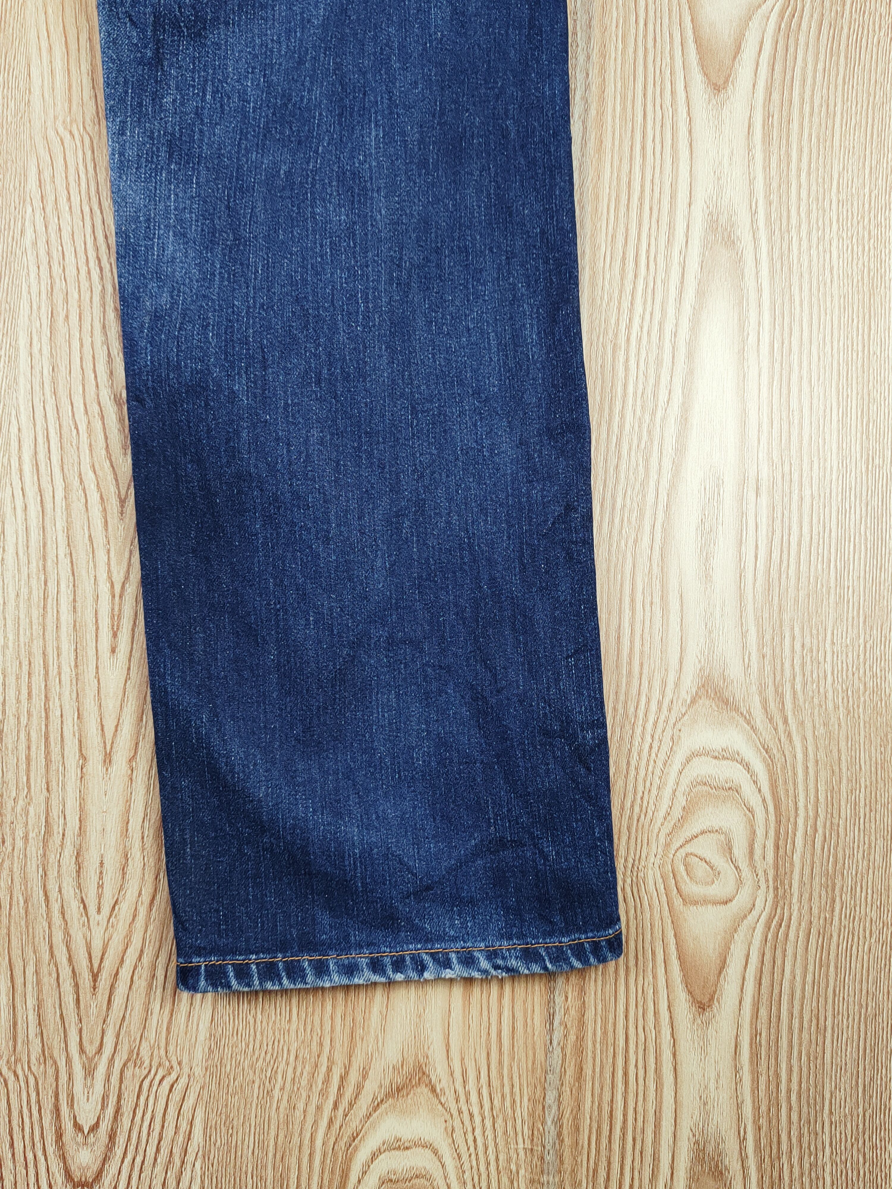 GU GU Dark Blue Distressed Ripped Jeans #S2681 Size US 30 / EU 46 - 11 Thumbnail