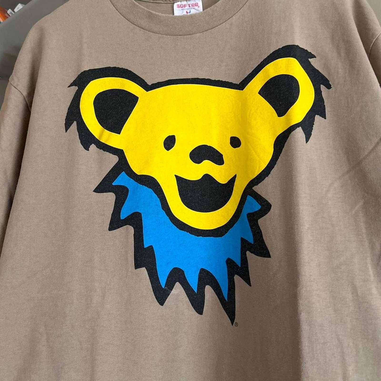 Band Tees × Grateful Dead × Vintage Vintage Grateful Dead Bear Shirt Size US XL / EU 56 / 4 - 3 Thumbnail