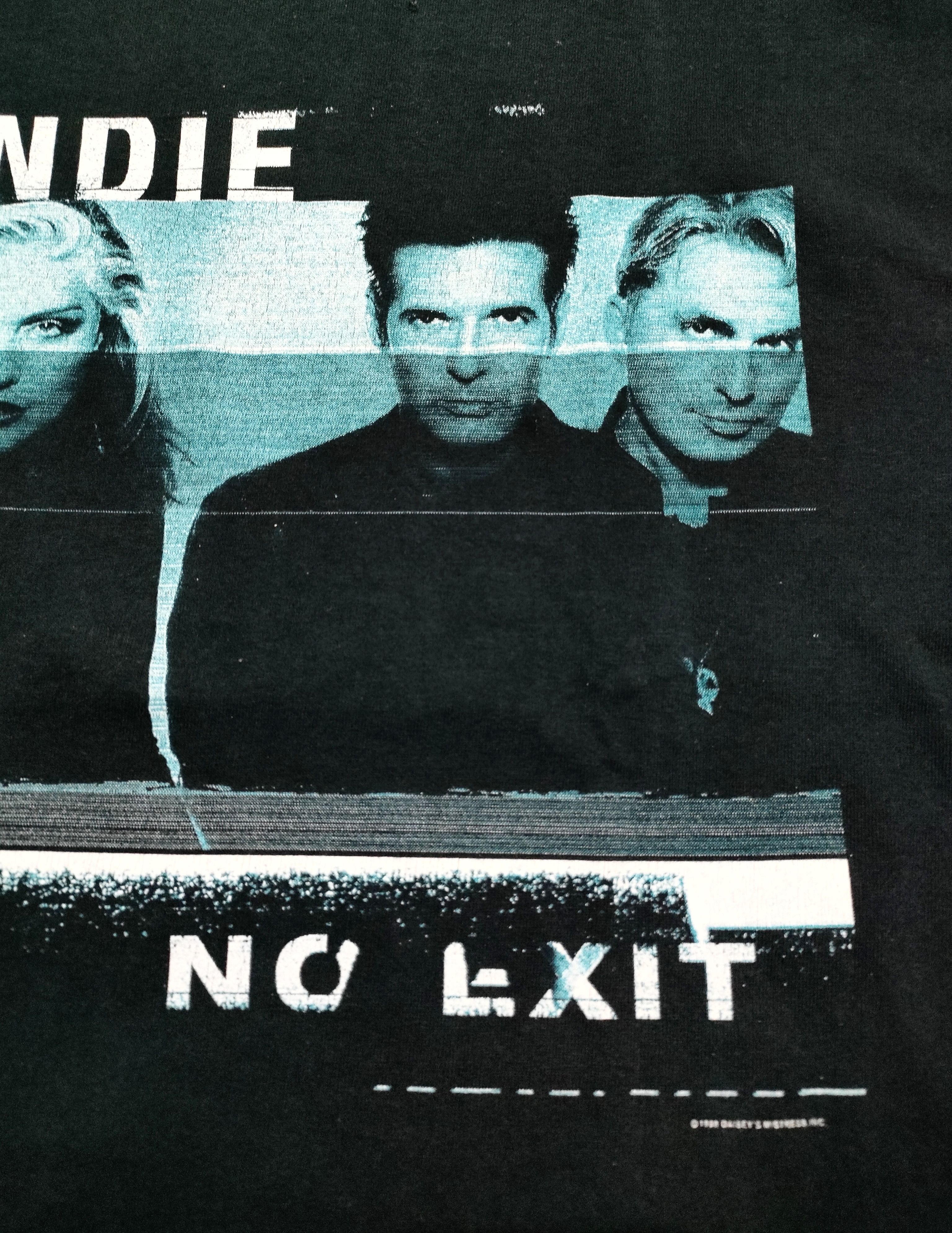 Band Tees × Vintage Vintage 90s BLONDIE - NO EXIT T-Shirt Debbie Harry Size US XL / EU 56 / 4 - 4 Thumbnail