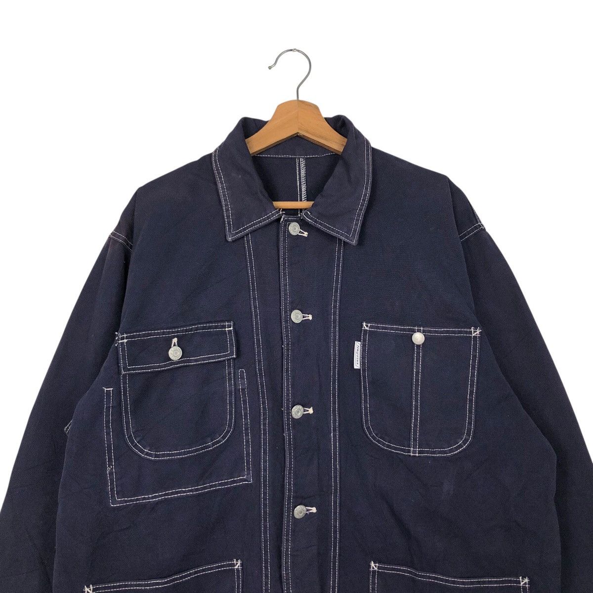 Japanese Brand 📌Vintage Chore Work Jacket Detroit Neyries Issey Miyake Size US M / EU 48-50 / 2 - 4 Thumbnail