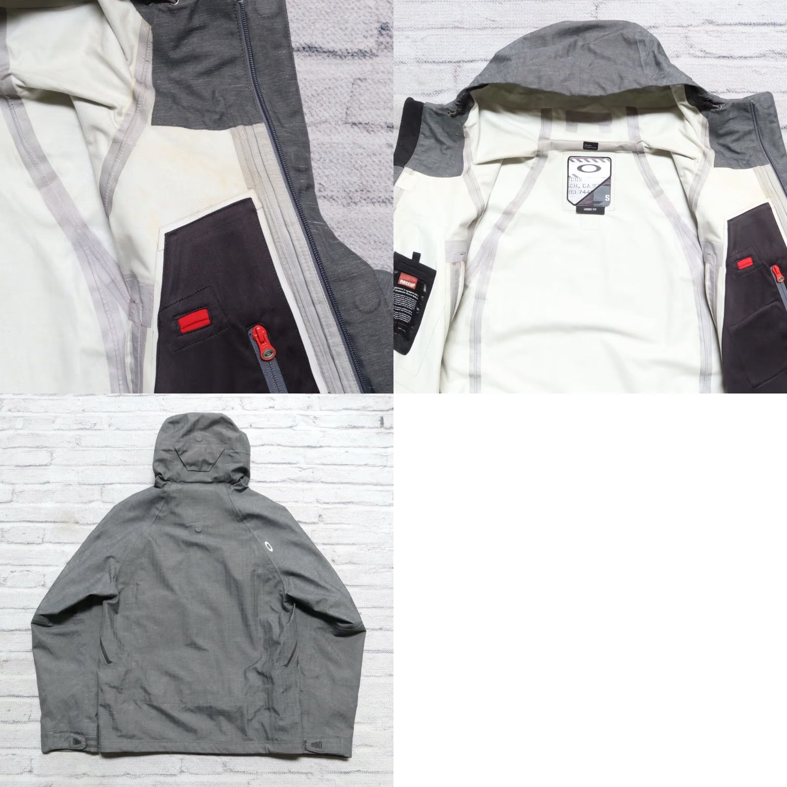 Oakley Vintage Oakley Jacket Mens S Grey Y2K Software Technical Recco Loose Fit Size US S / EU 44-46 / 1 - 9 Thumbnail