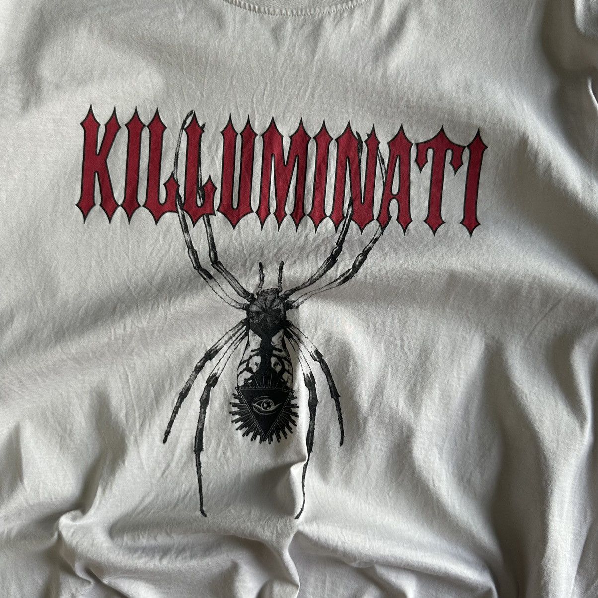 Band Tees × Vintage Vintage Killuminati T-shirts Big Logo Band Rock Y2K 00s Size US L / EU 52-54 / 3 - 9 Thumbnail