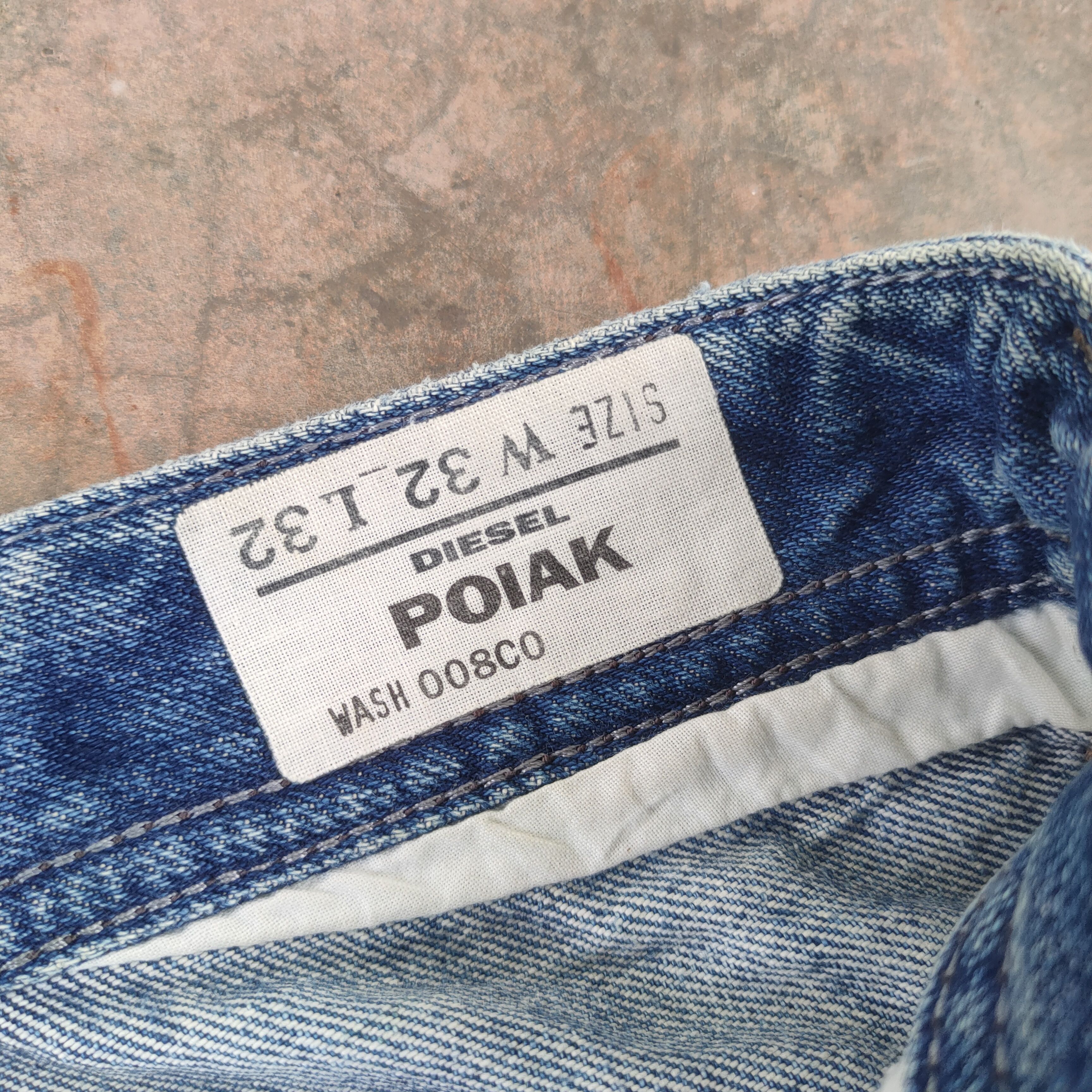 Diesel × Jean W32 VINTAGE DIESEL FADED WASH DISTRESSED JEAN DENIM PANTS Size US 32 / EU 48 - 8 Thumbnail