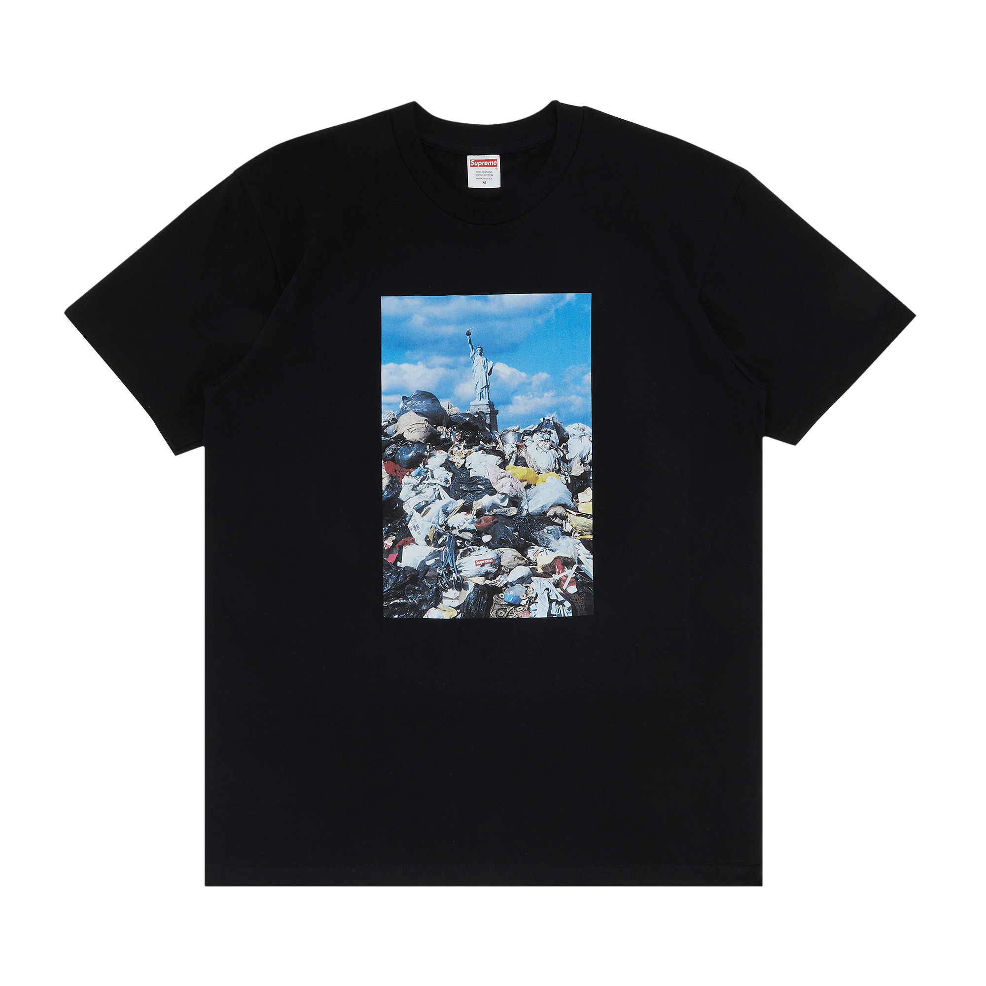 image of Supreme Trash Tee Black, Men's (Size Small)