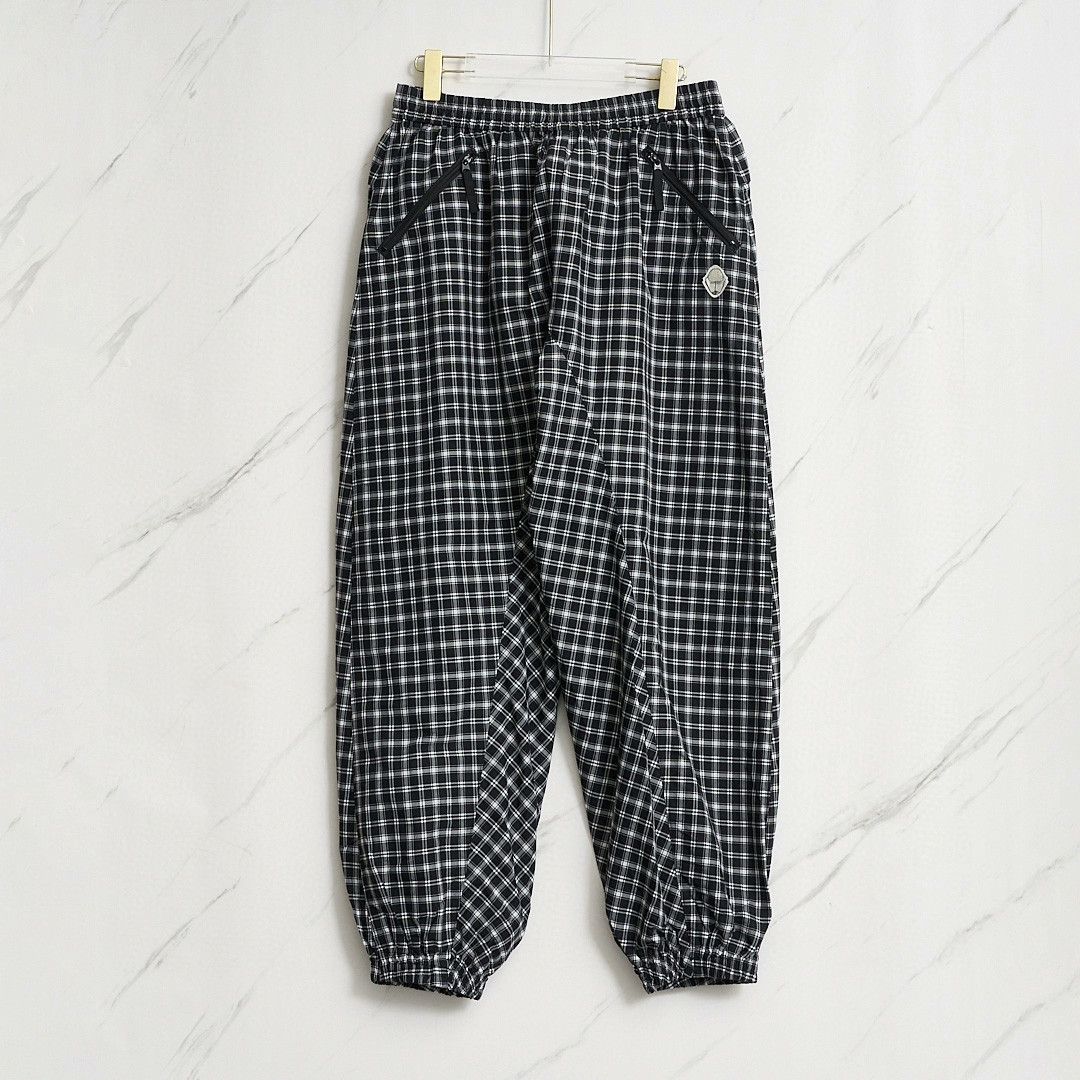 Undercover Undercover Men's Checked Drawstring Jogger Pants Size US 26 / EU 42 - 1 Thumbnail