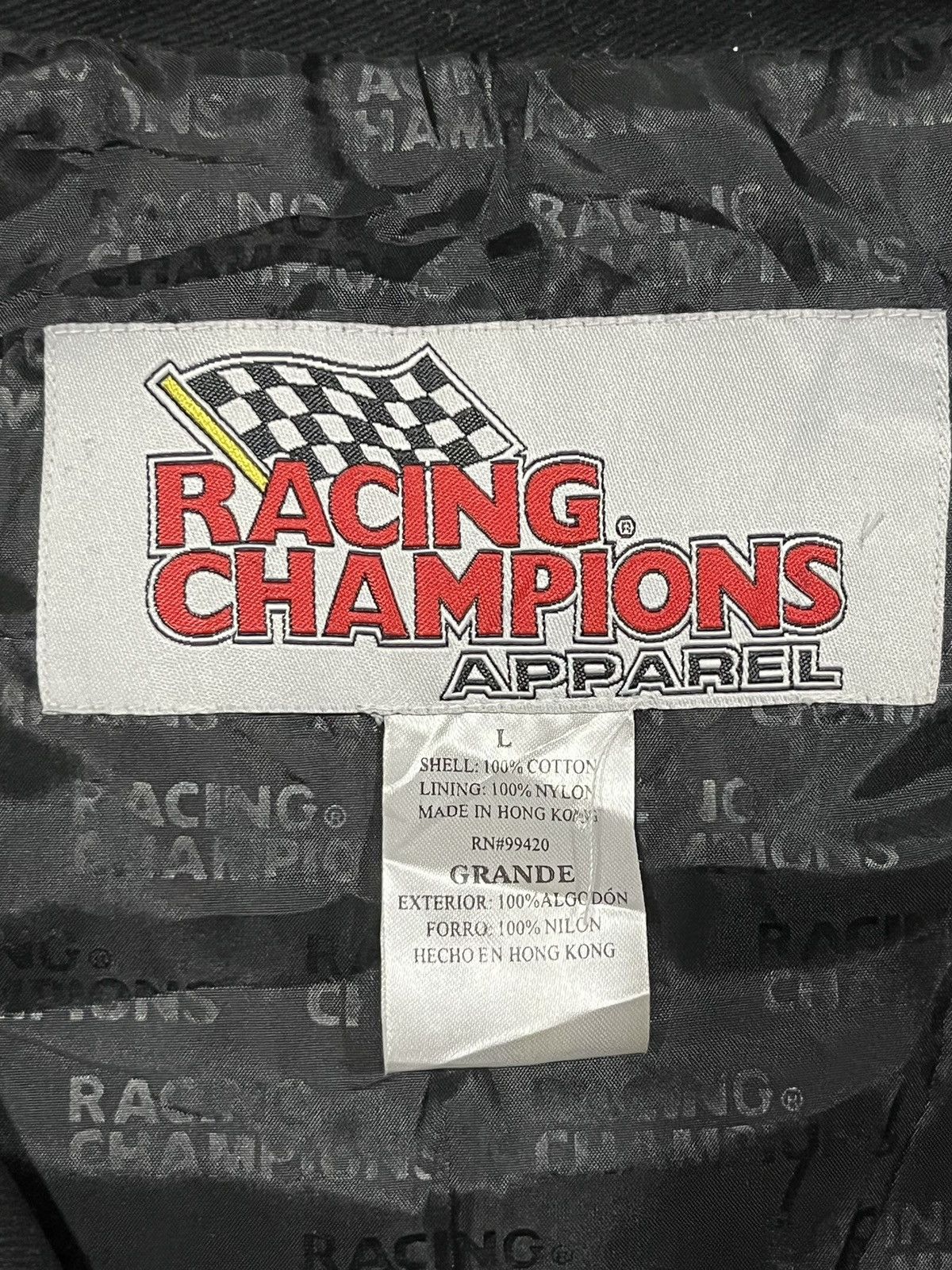 NASCAR × Vintage Racing Champions Apparel U.S. Army NASCAR Jacket Size US L / EU 52-54 / 3 - 7 Thumbnail