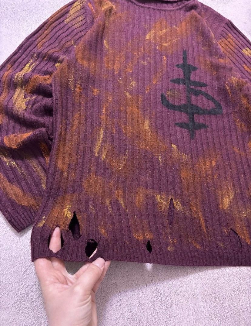 Vintage Faded Diesel style Custom distressed sweatshirt Size US S / EU 44-46 / 1 - 5 Thumbnail