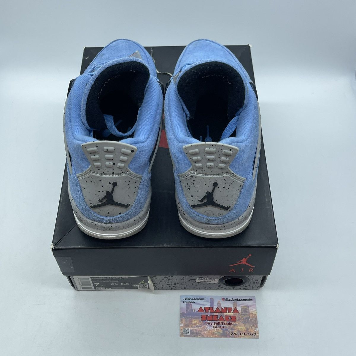 Jordan Brand Air Jordan 4 GS University blue Size US 7 / EU 40 - 6 Thumbnail