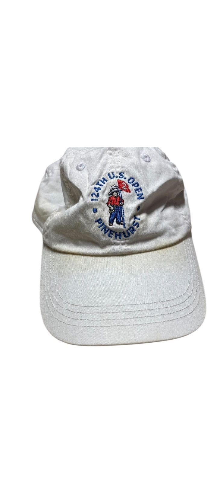 PGA Tour 124th U.S. Open Pinehurst White Golf Dad Hat Size ONE SIZE - 1 Thumbnail
