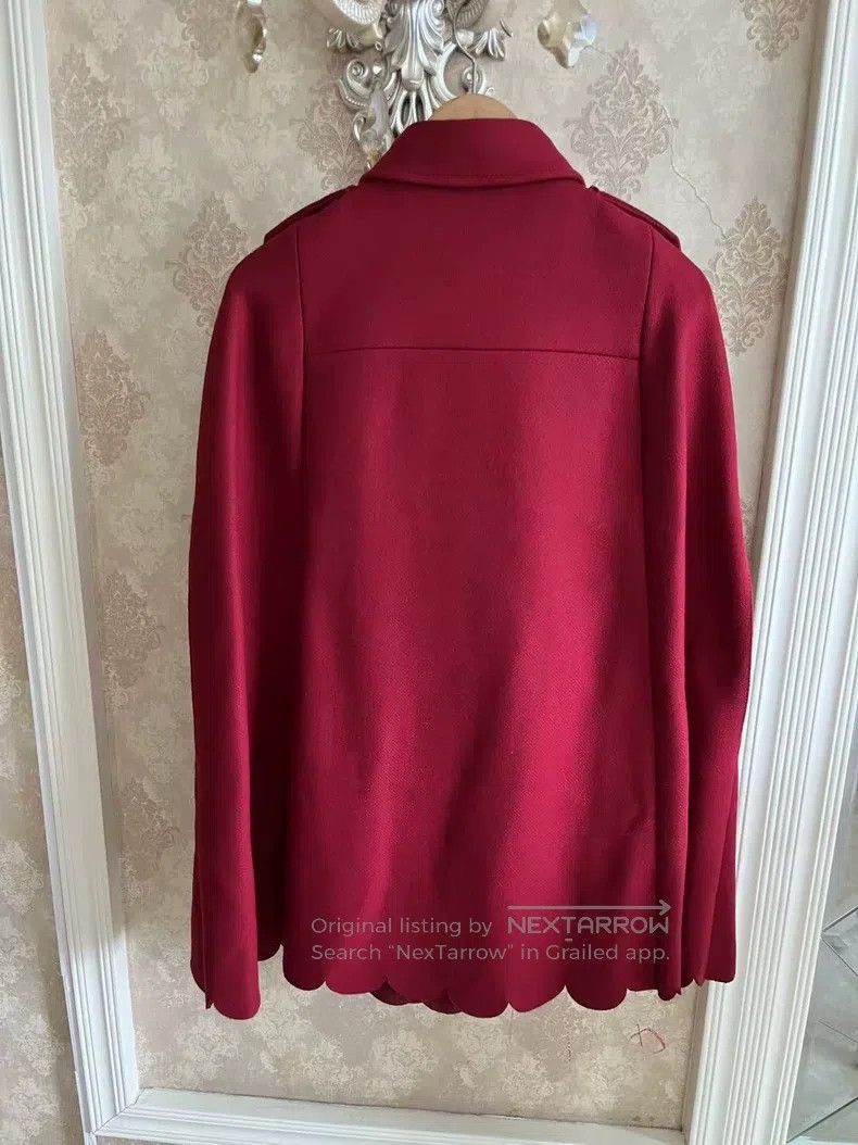 Valentino Valentino A red woolen coat Size S / US 4 / IT 40 - 2 Thumbnail