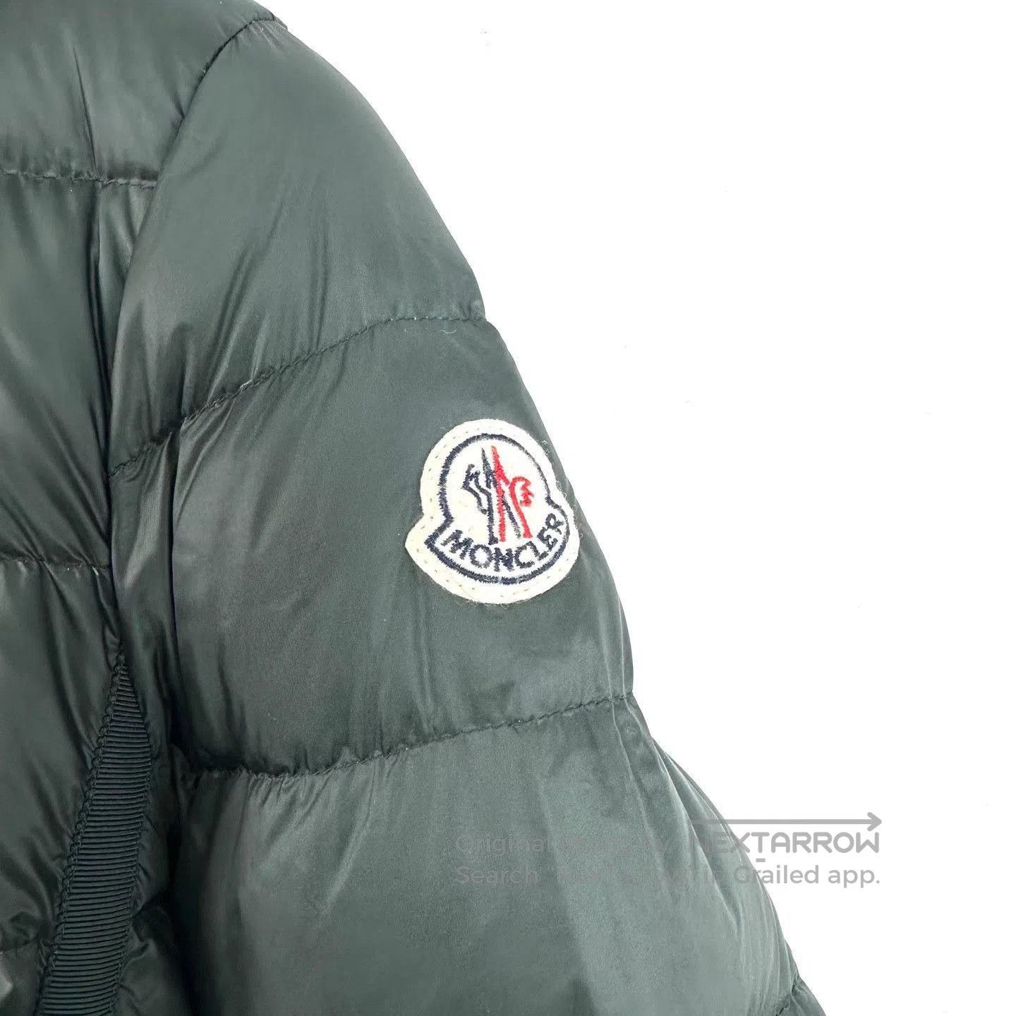 Moncler Green Puffer Coat with Hood, Size S. Size US S / EU 44-46 / 1 - 5 Thumbnail