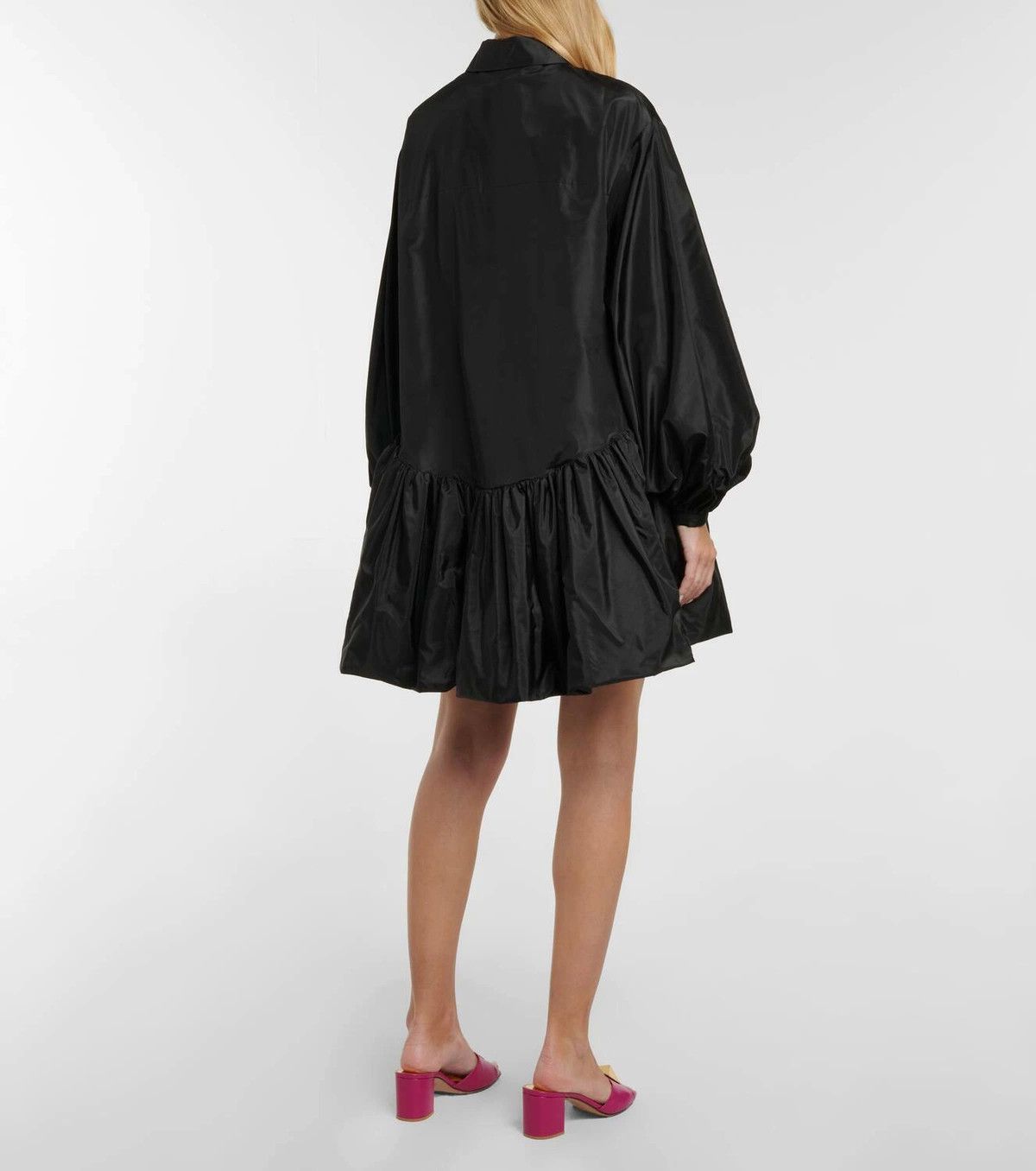 Valentino o1y0326 Mini Dress in Black Size M / US 6-8 / IT 42-44 - 4 Thumbnail