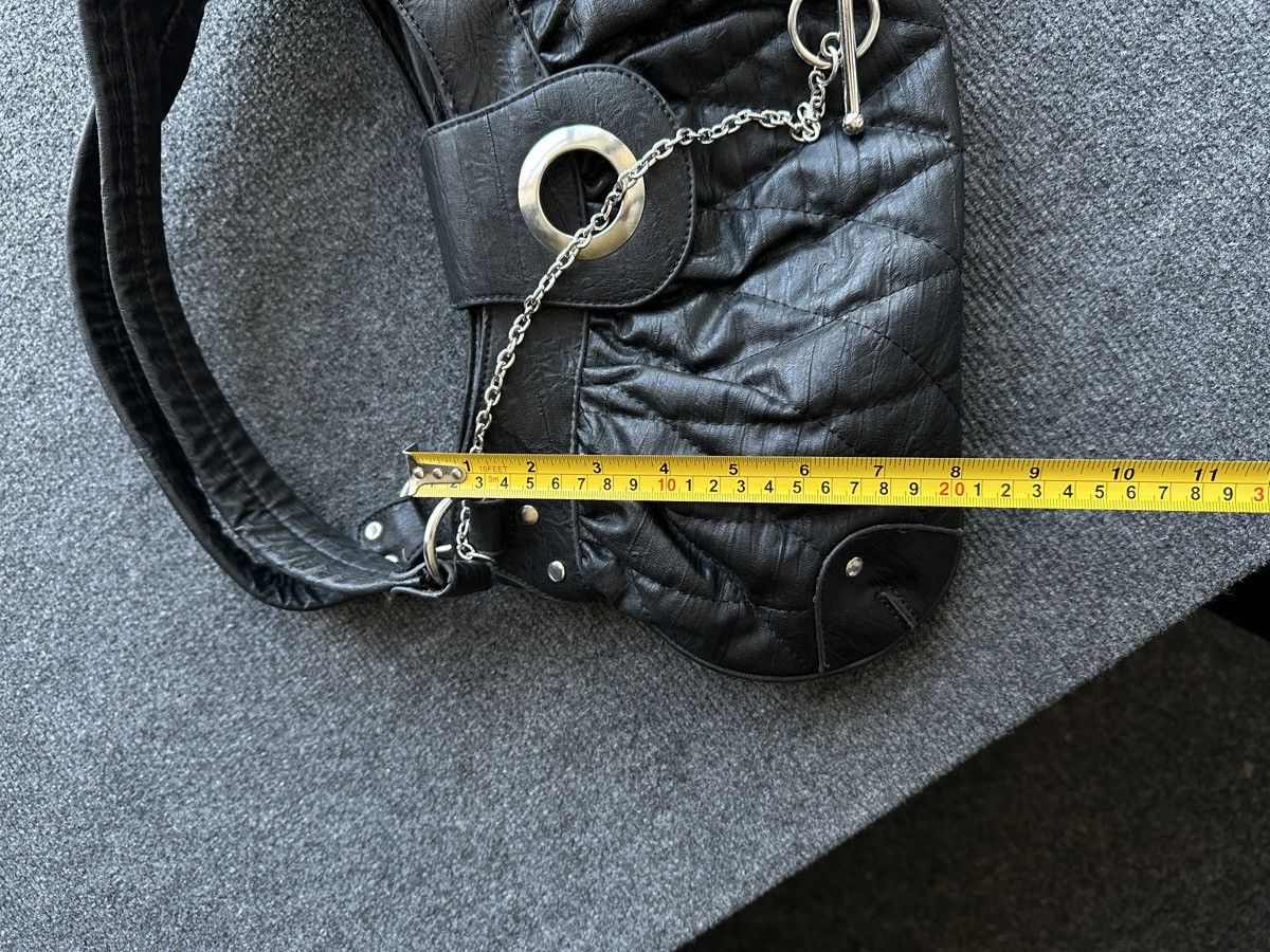 Other 🚨Y2K AVANT-GARDE 🚨mesh silver Japan style hand bag Y2K 90s Size ONE SIZE - 13 Thumbnail