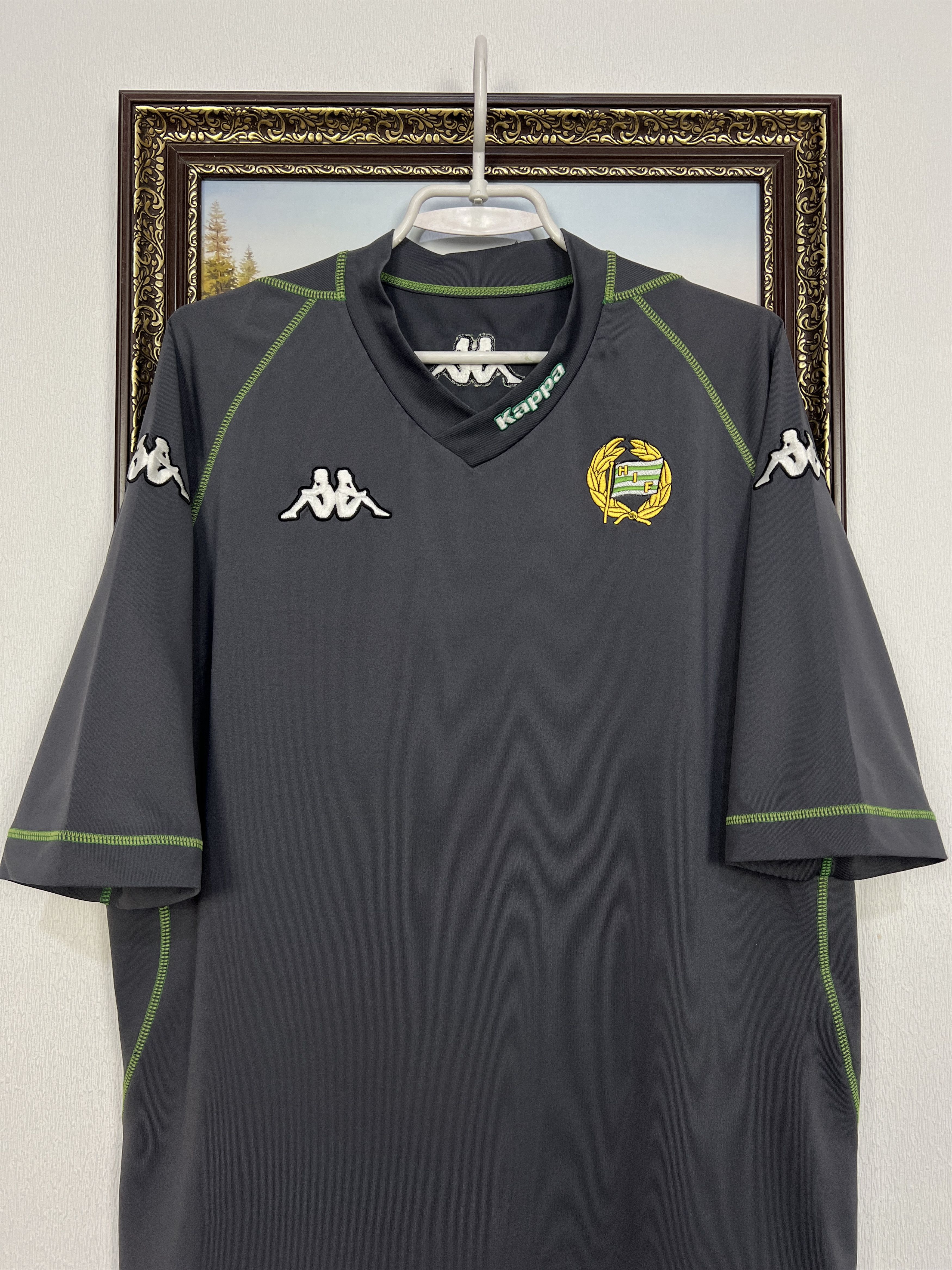 Kappa Hammarby Third football shirt 2005 Soccer Jersey Kappa Size US XL / EU 56 / 4 - 2 Thumbnail