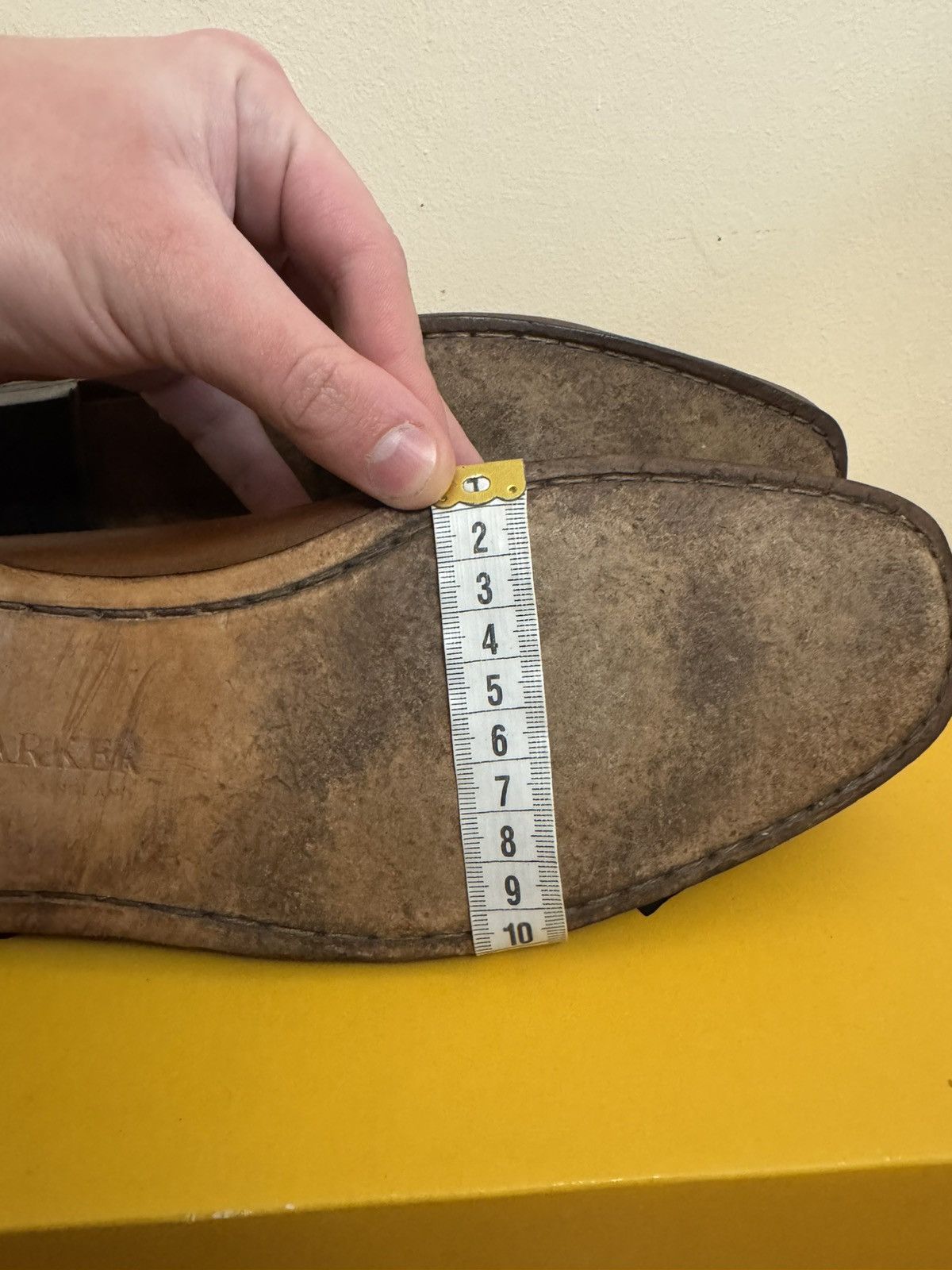 Barker BARKER England Brown Leather Loafers UK 10 G Fits EU 45 30cm Size US 11 / EU 44 - 21 Thumbnail