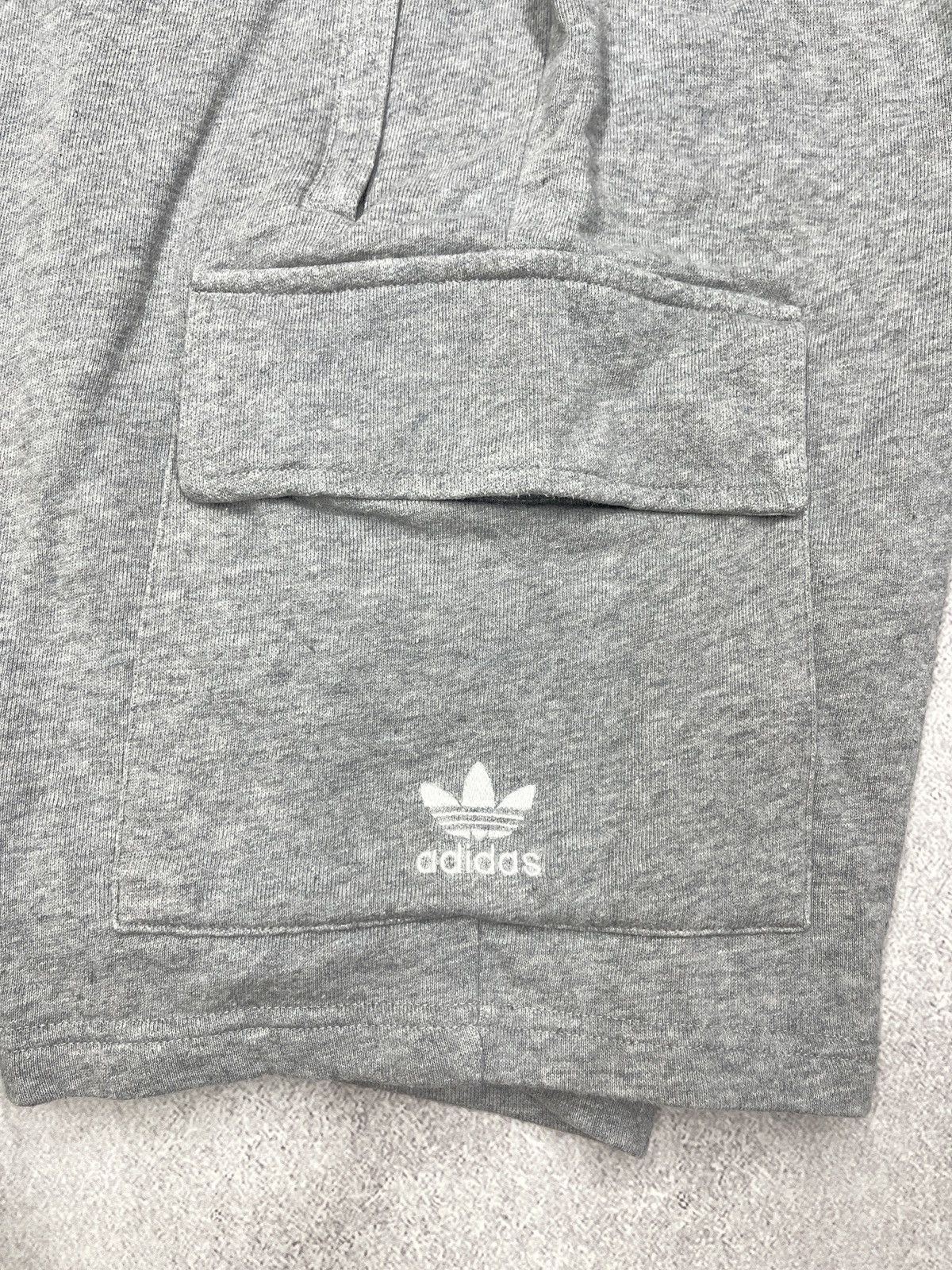 Adidas Mens Adidas Cargo Shorts Grey Size M Size US 32 / EU 48 - 5 Thumbnail