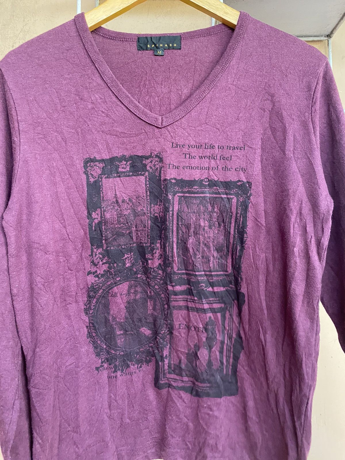 If Six Was Nine Spinash japanese poem tees lgb goa styled AA0121 Size US M / EU 48-50 / 2 - 2 Thumbnail