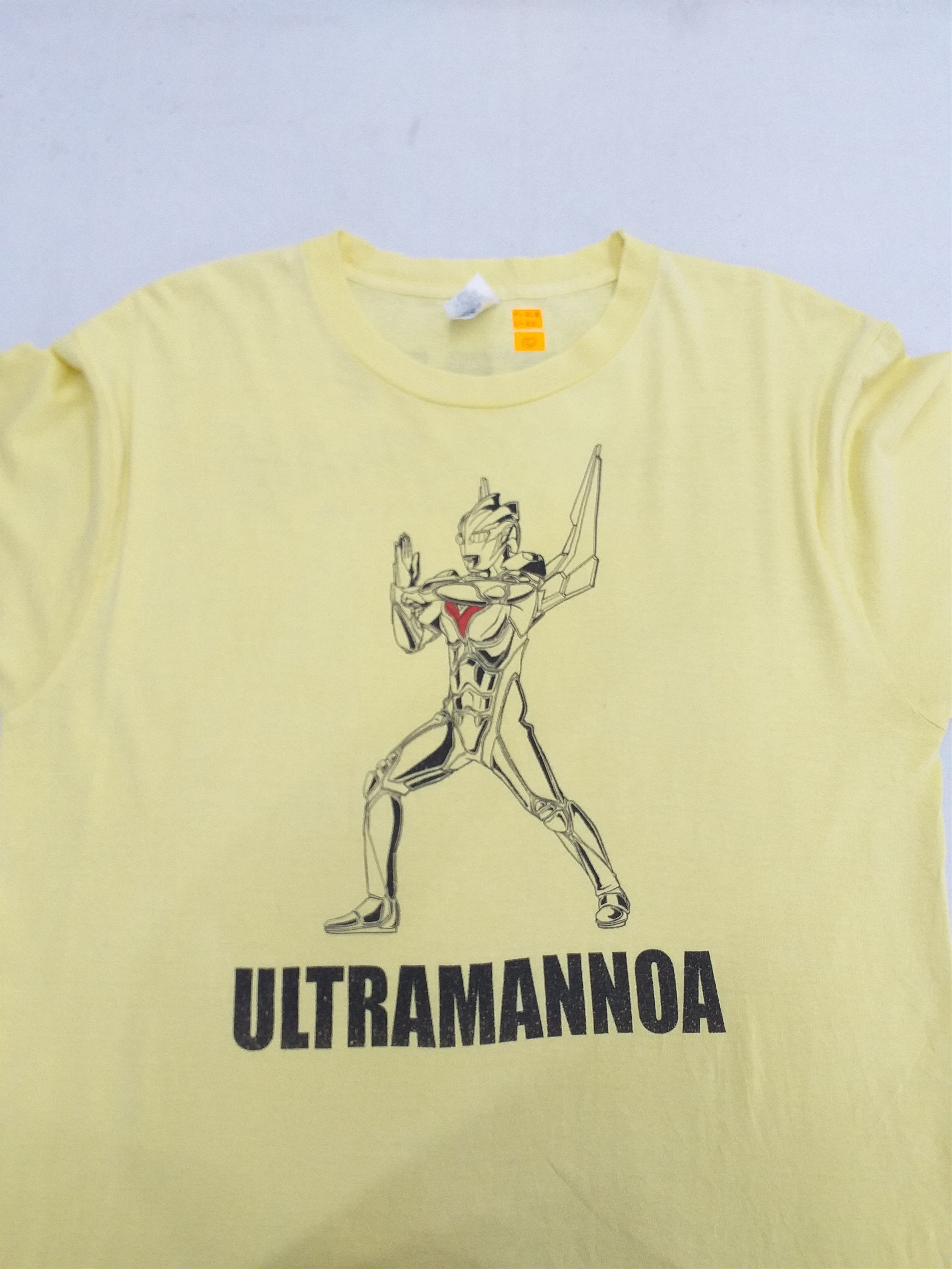 Anime Vintage ULTRAMANNOA Distressed T-Shirt -C072 Size US M / EU 48-50 / 2 - 4 Thumbnail