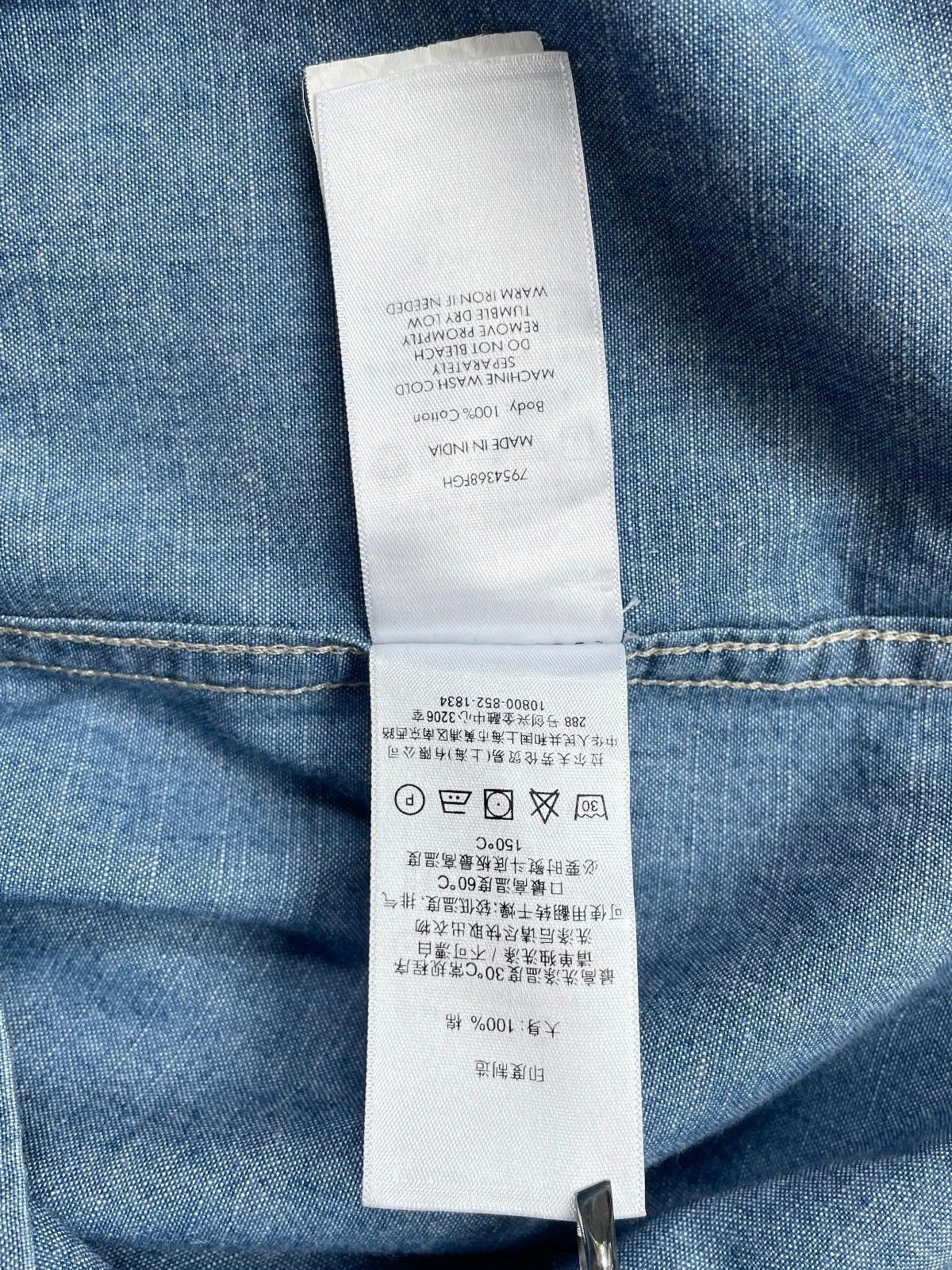 Ralph Lauren Ralph Lauren Denim&Supply U.S.A Flag Patch Western Shirt Size US S / EU 44-46 / 1 - 11 Thumbnail