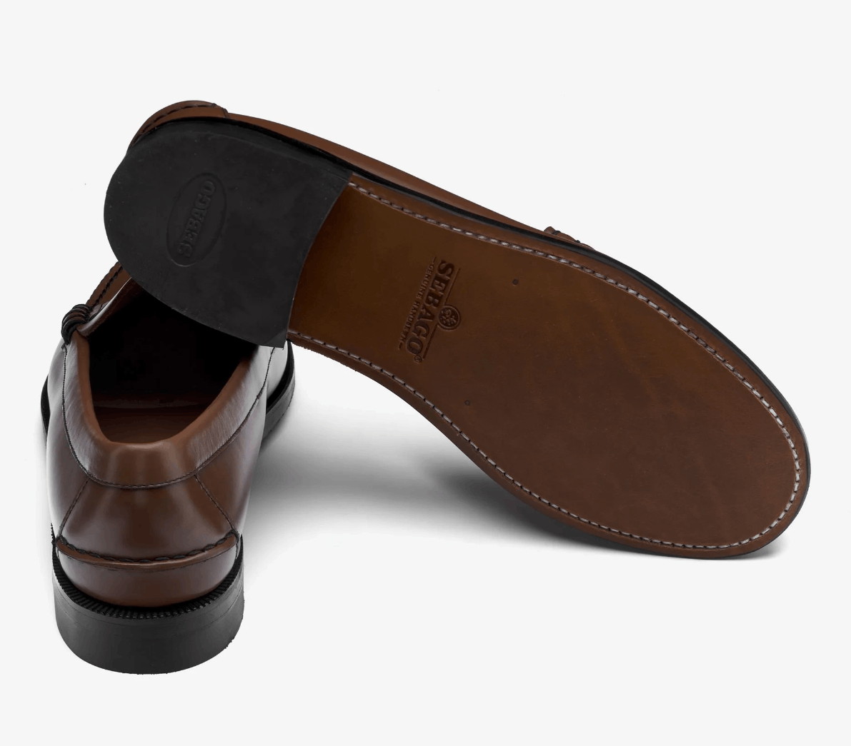 Sebago ''CLASSIC DAN'' Moccasins Penny Loafers - Sz US 8.5, EU 42 Size US 8.5 / EU 41-42 - 15 Thumbnail