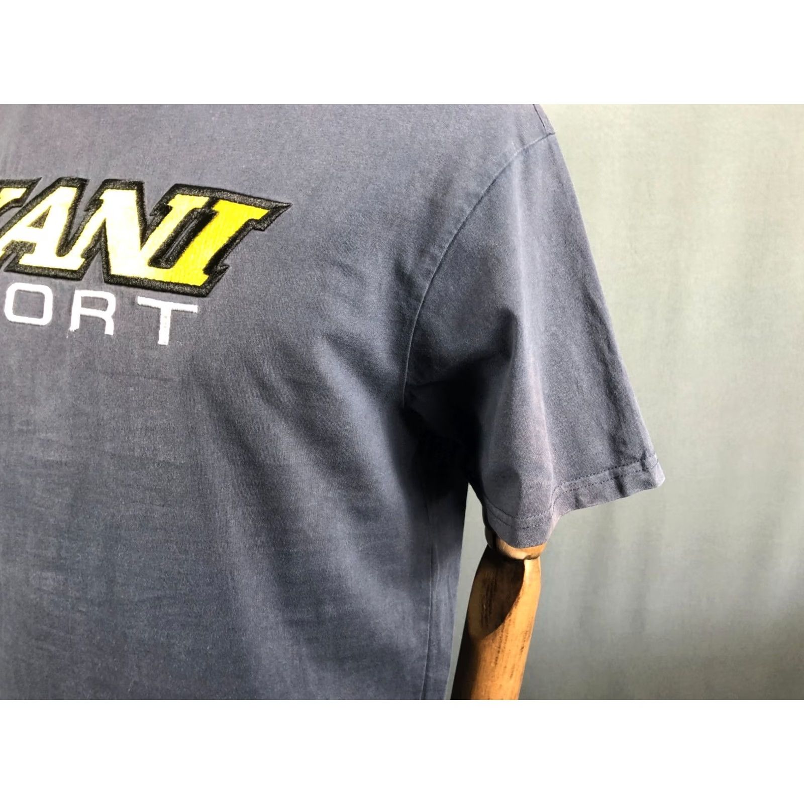 Karl Kani Kani T-Shirt Cotton Dark Blue Men Size S Crew Neck Short Sleeve Embroidered Logo Regular Fit XS? Size US S / EU 44-46 / 1 - 6 Thumbnail