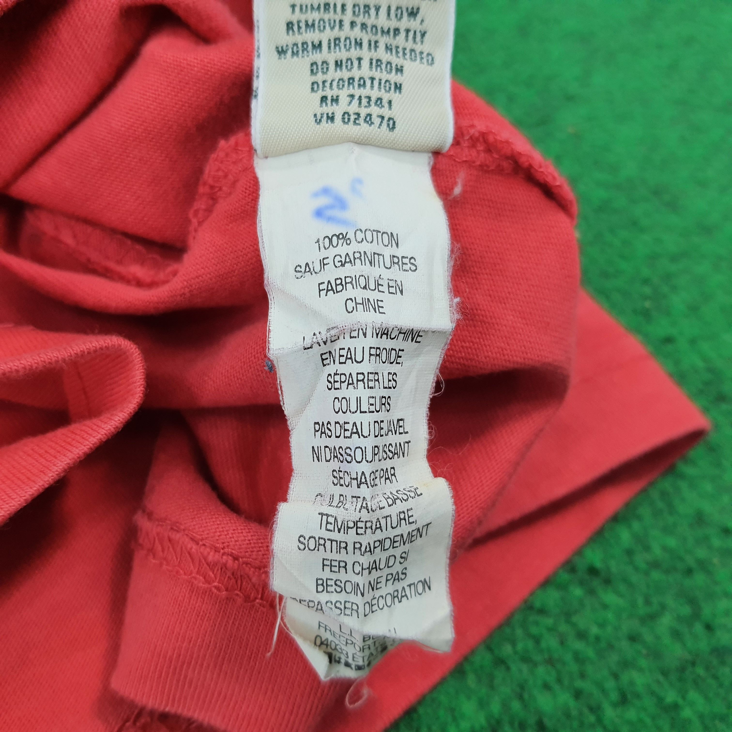 L.L. Bean Vintage L.L. Bean Maine Since 1912 Tshirt C276N55 Size US L / EU 52-54 / 3 - 8 Thumbnail